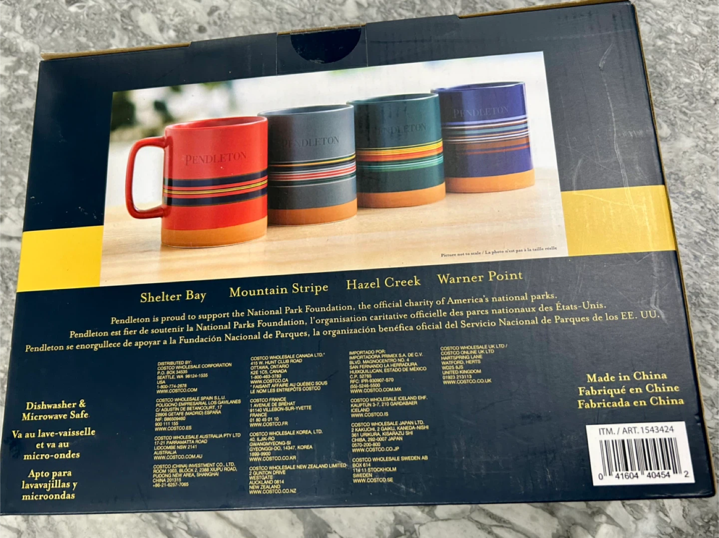 BNIB Pendleton Collectible Mug Set (Set of 4) - photo 2