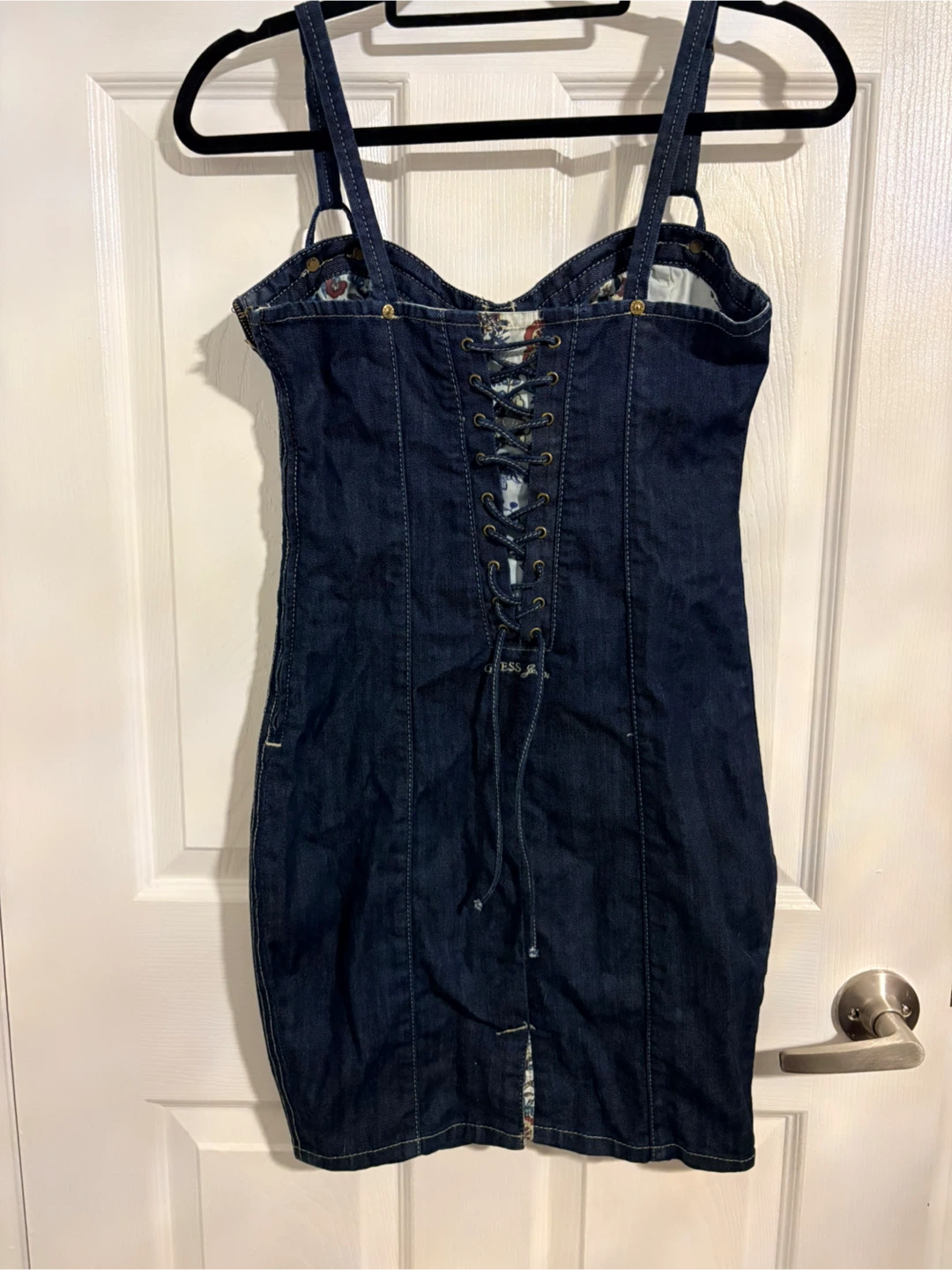 Guess Los Angeles Blue Lace Dress Size 2 - photo 5