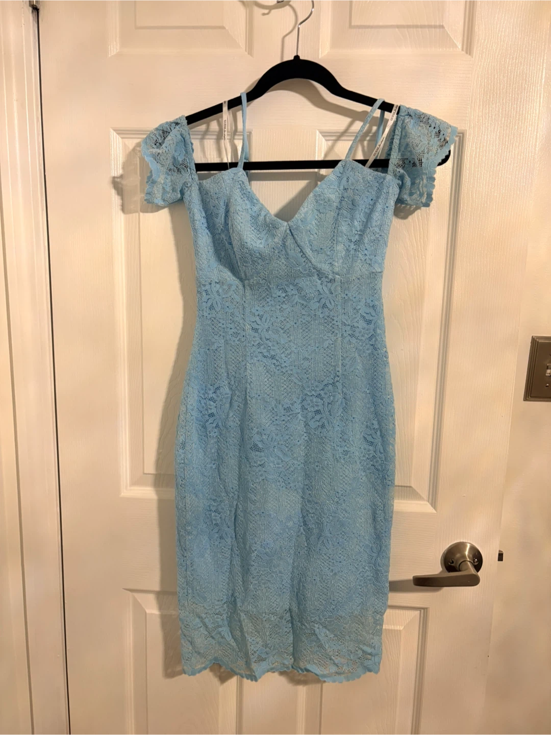 Guess Los Angeles Blue Lace Dress Size 2