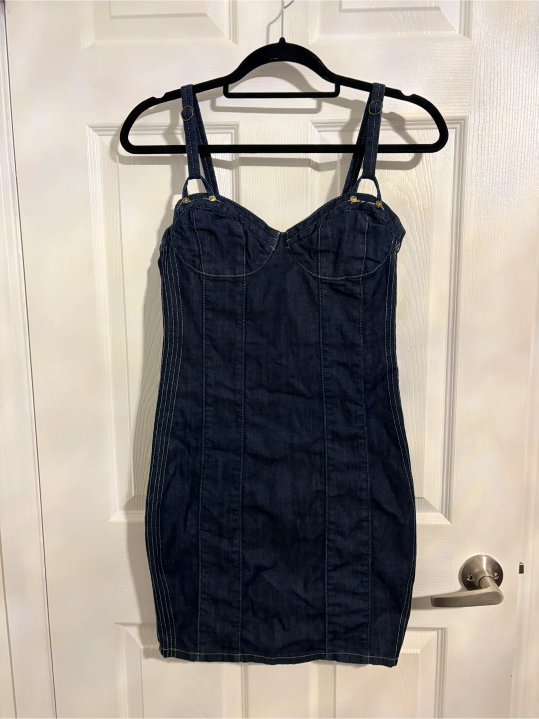 Guess Los Angeles Blue Lace Dress Size 2 - photo 4