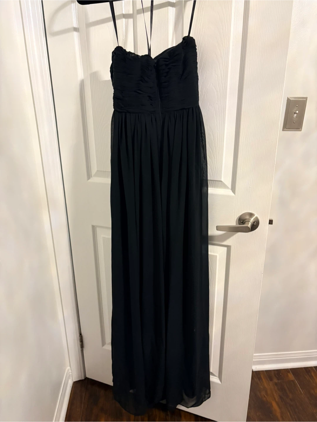 Jadore Black Strapless Formal Gown Size 4
