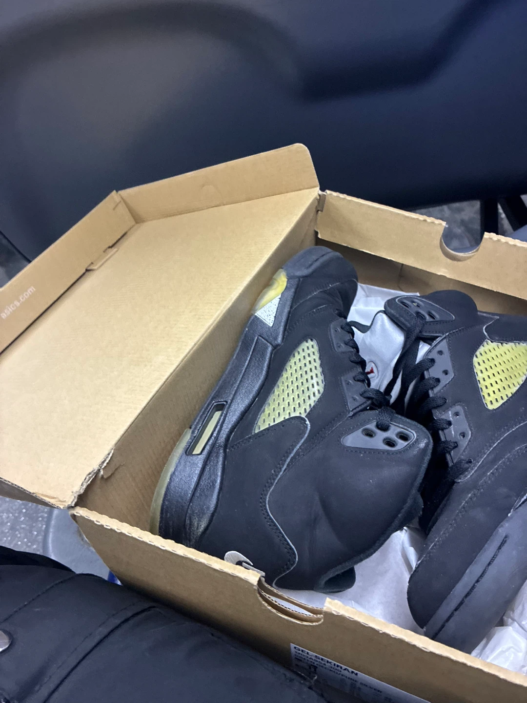Jordan 5 Retro Black Metallic Silver