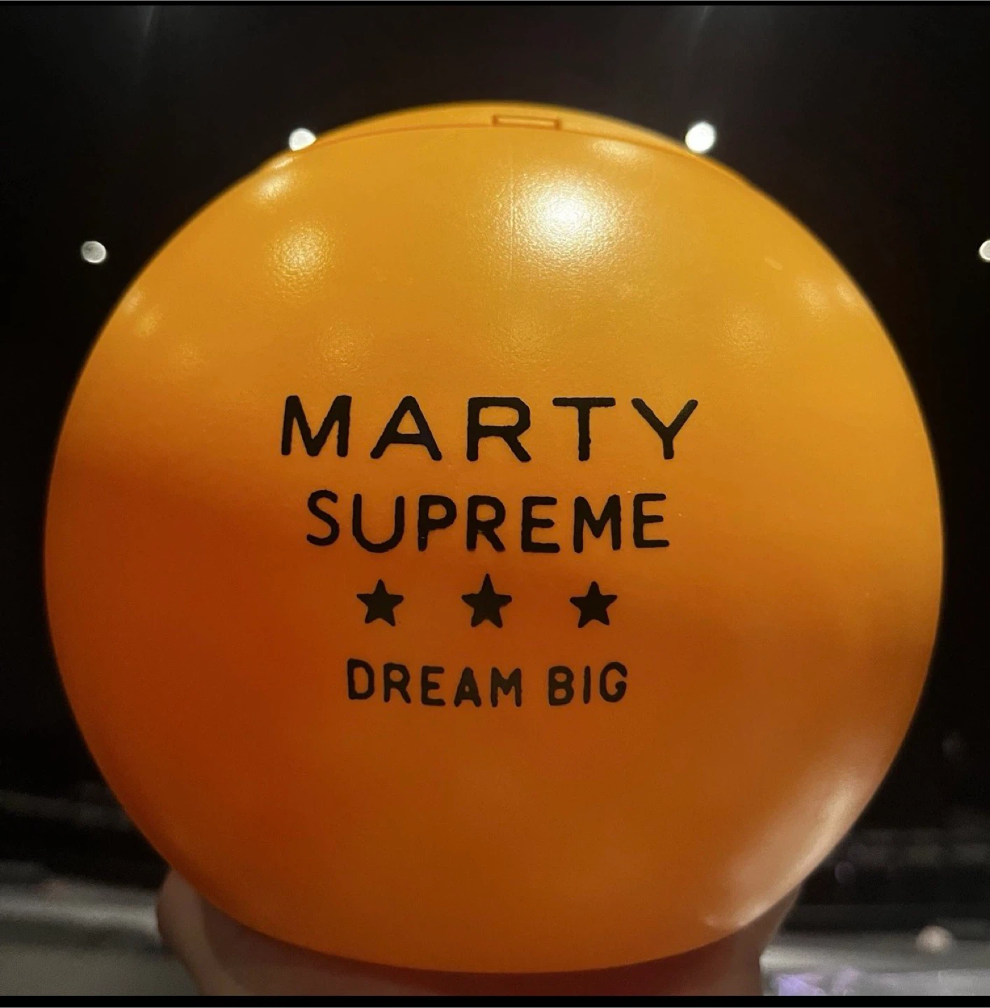 A24 Marty Supreme Dream Big Orb Container