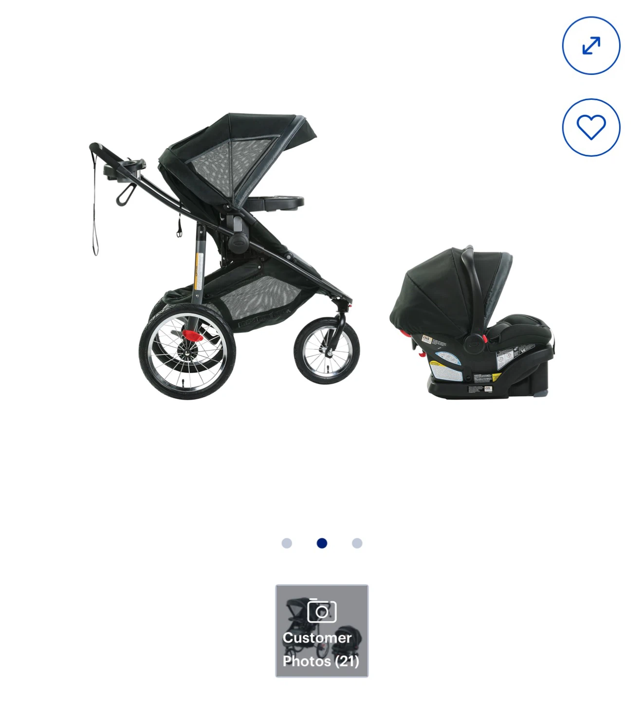 Graco Modes Jogger 2.0 Travel System with Car Seat - Felix - photo 2
