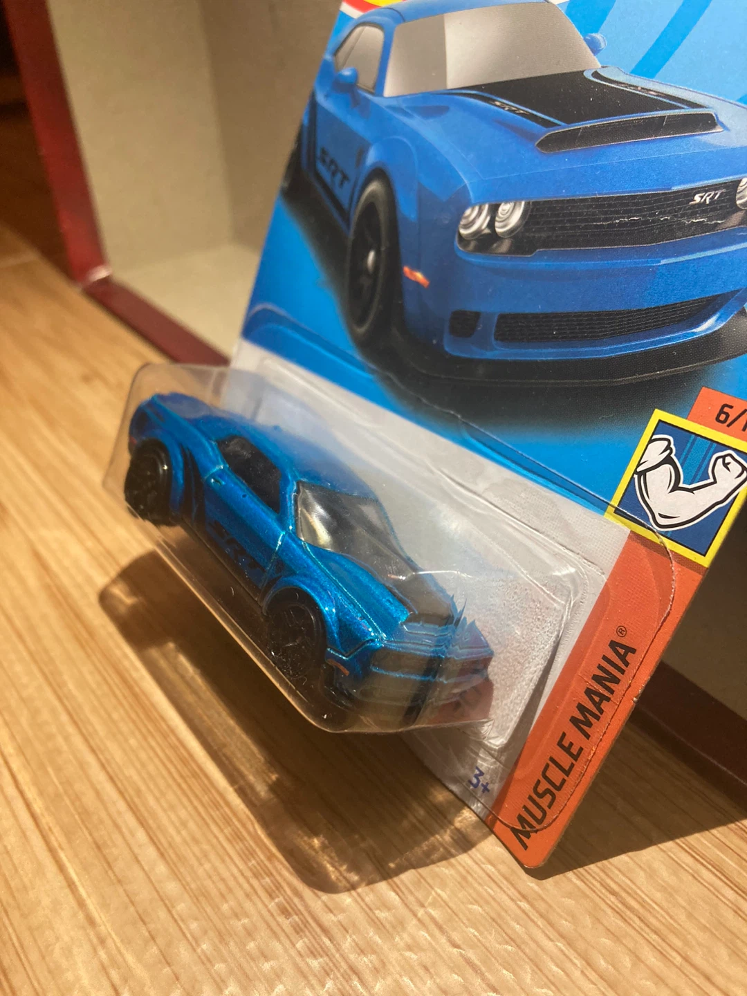 Hot Wheels / 18 Dodge Challenger SRT Demon / Blue - photo 2