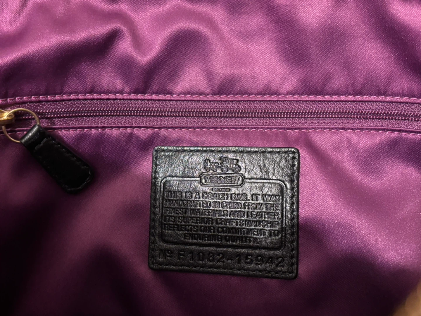 Coach Madison Gathered Leather Sophia Satchel and a Wallet Set - photo 5