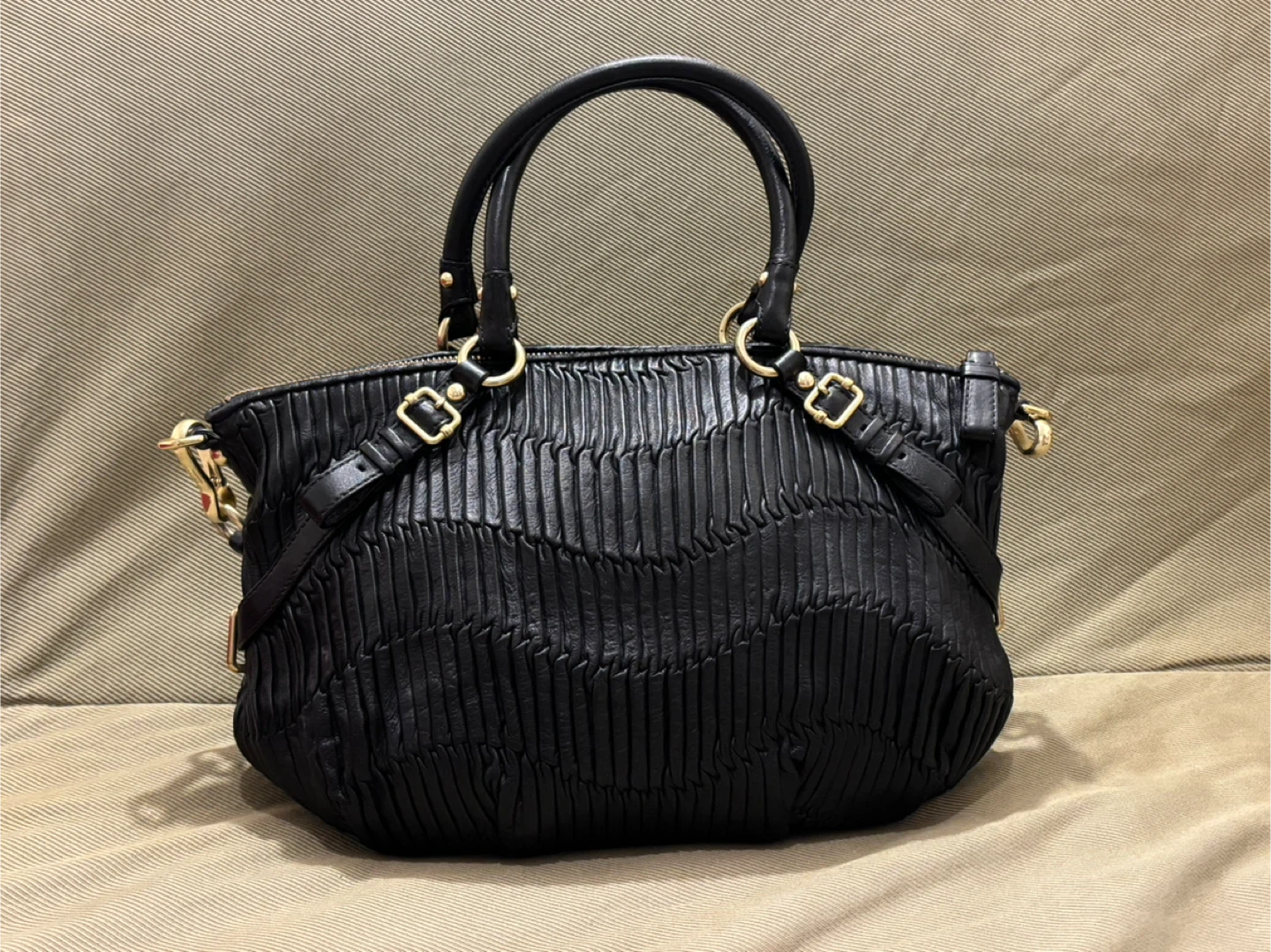 Coach Madison Gathered Leather Sophia Satchel and a Wallet Set - photo 3