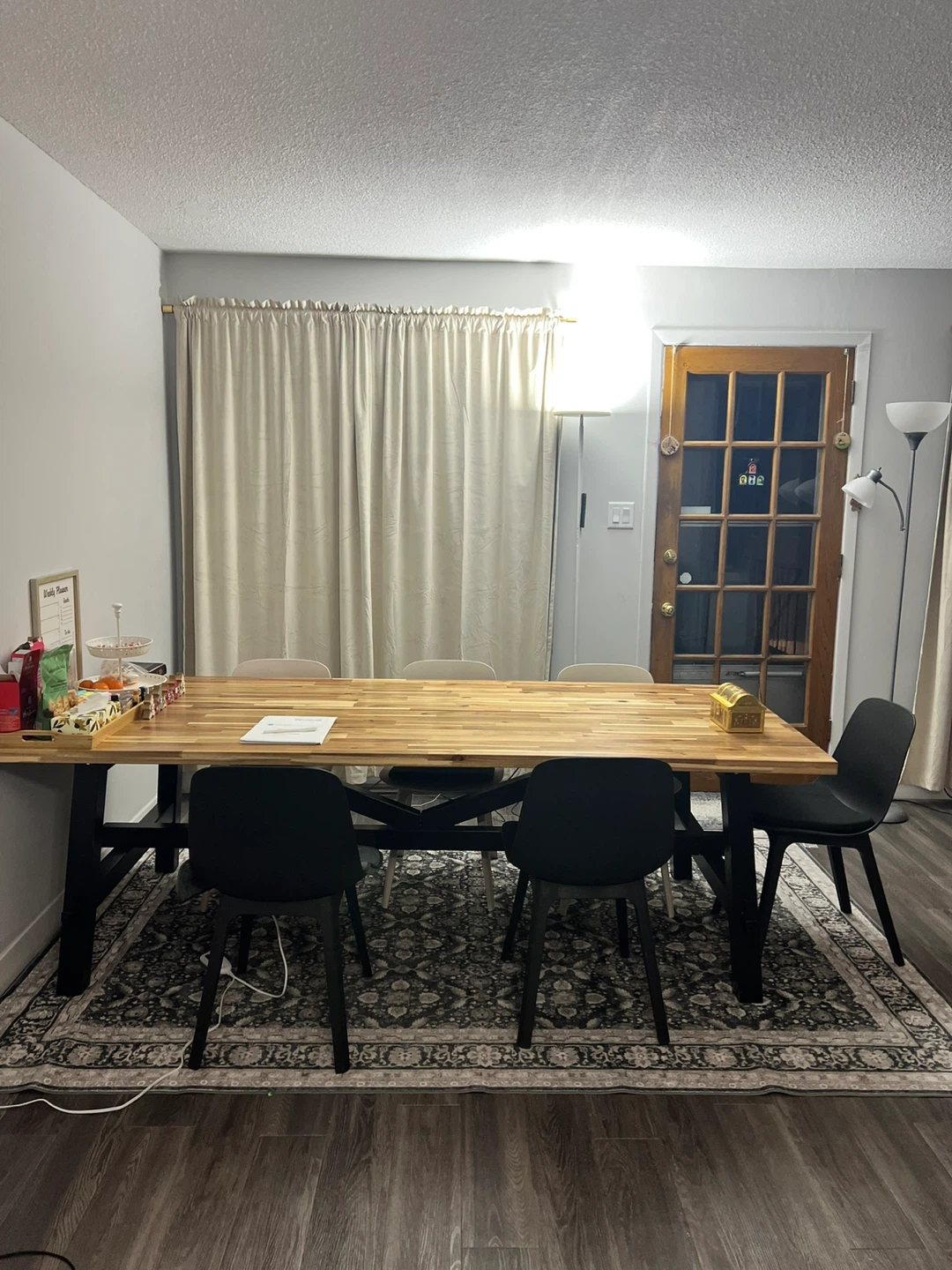 IKEA Solid Wood Dining Table (Not include chairs)