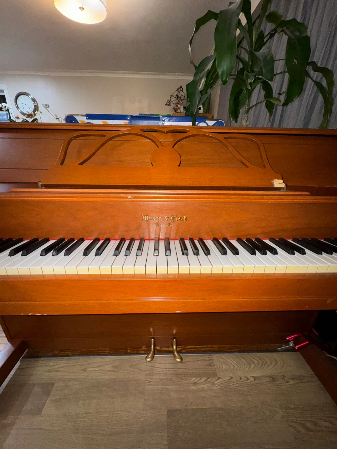 Mason & Risch Upright Piano with Bench - photo 4