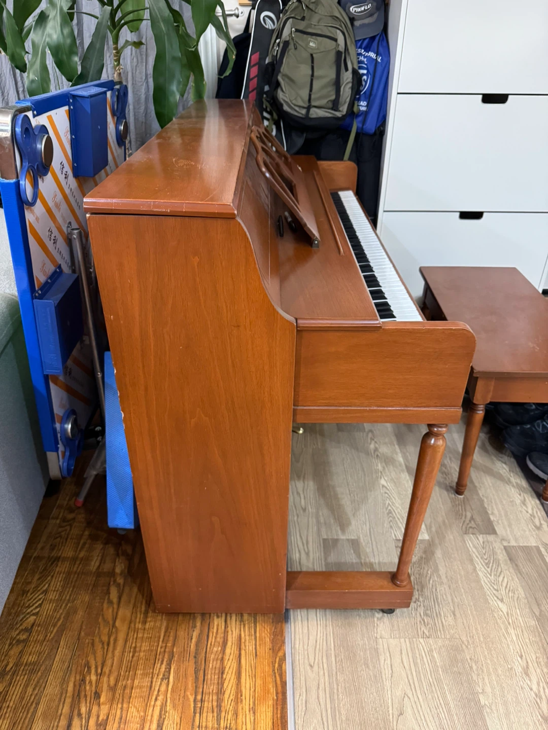 Mason & Risch Upright Piano with Bench - photo 3