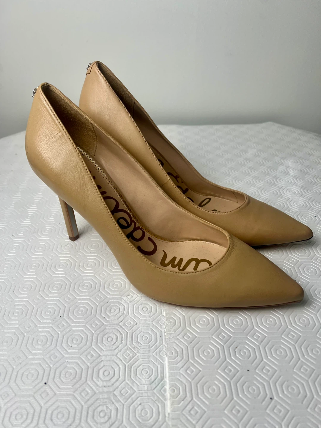 Sam Edelman Tan Leather Heels