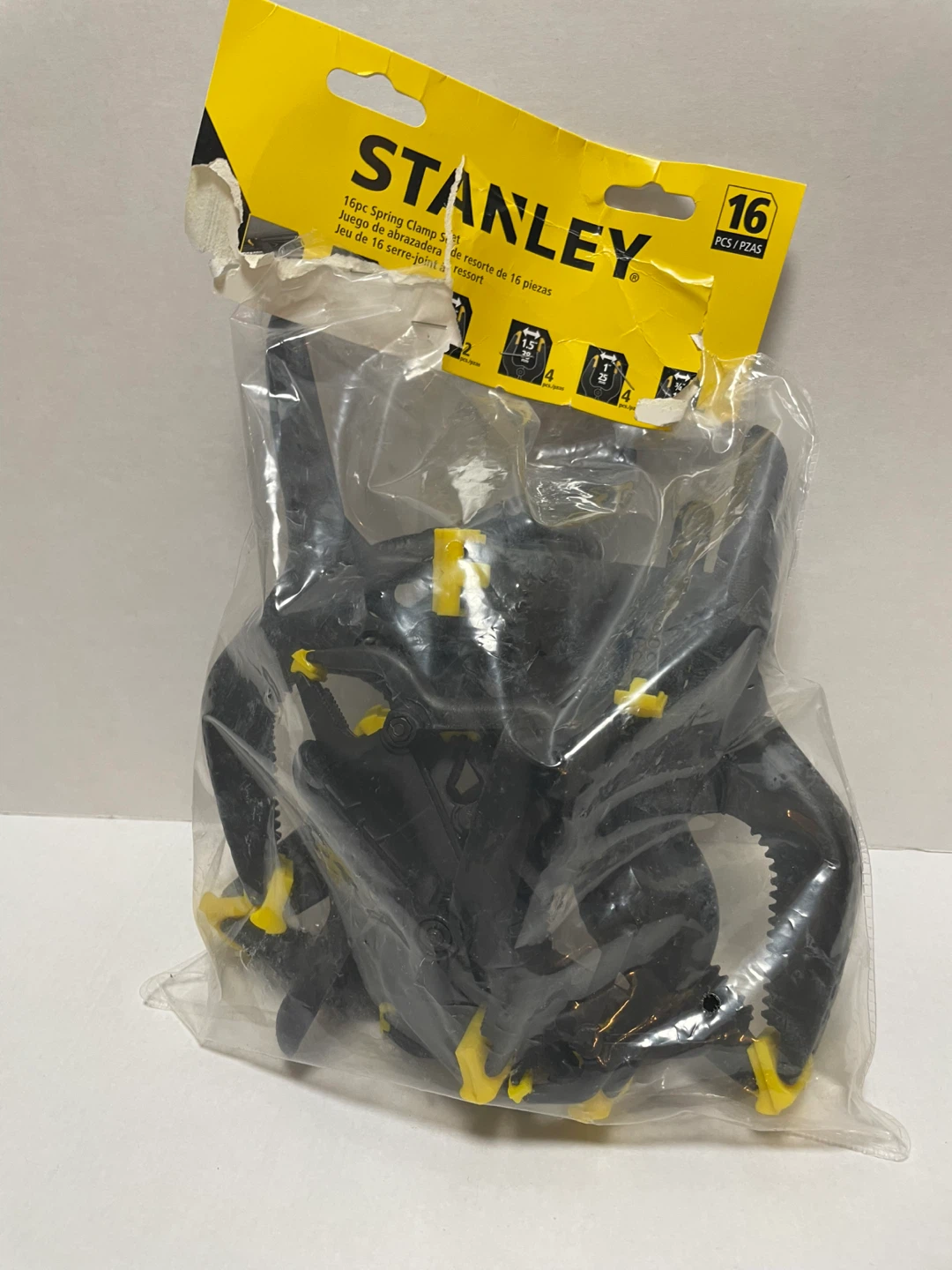 Stanley 16pc Spring Clamp Set