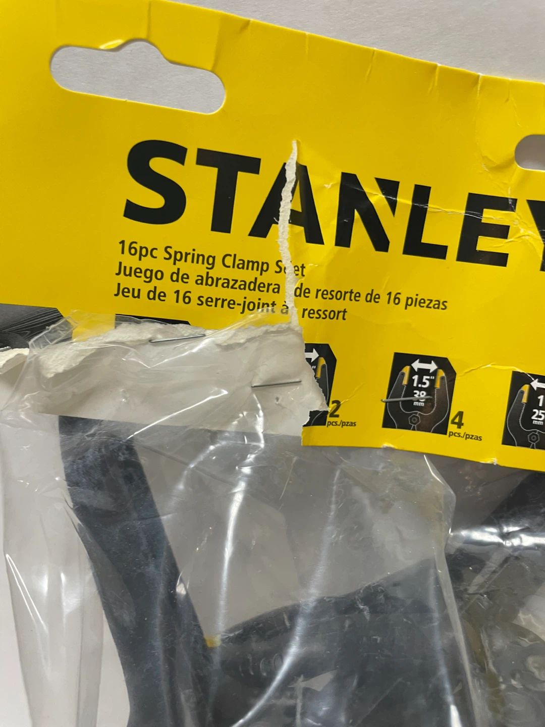 Stanley 16pc Spring Clamp Set - photo 2