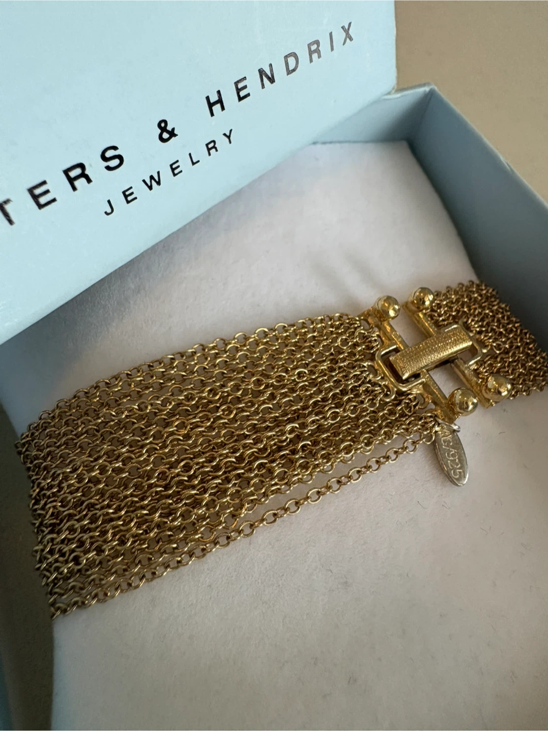 Wouters & Hendrix 18K Gold Plated Bracelet - PRICE AS LISTED
