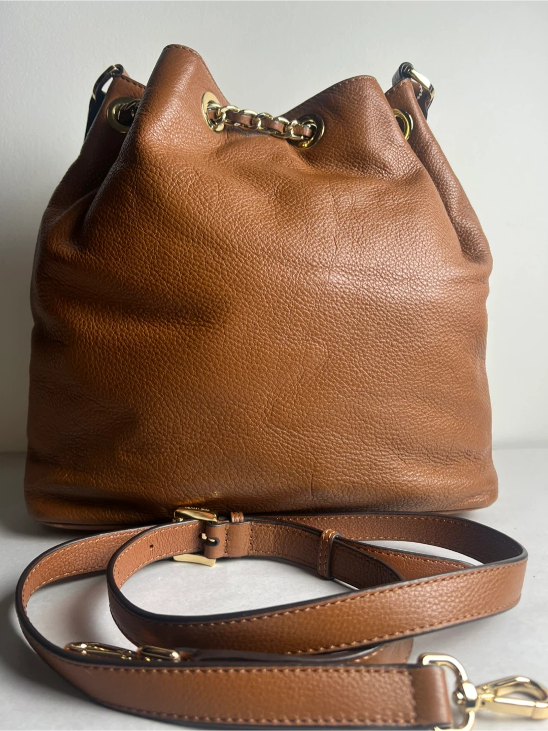 Michael Kors Brown Leather Bucket Bag - photo 2