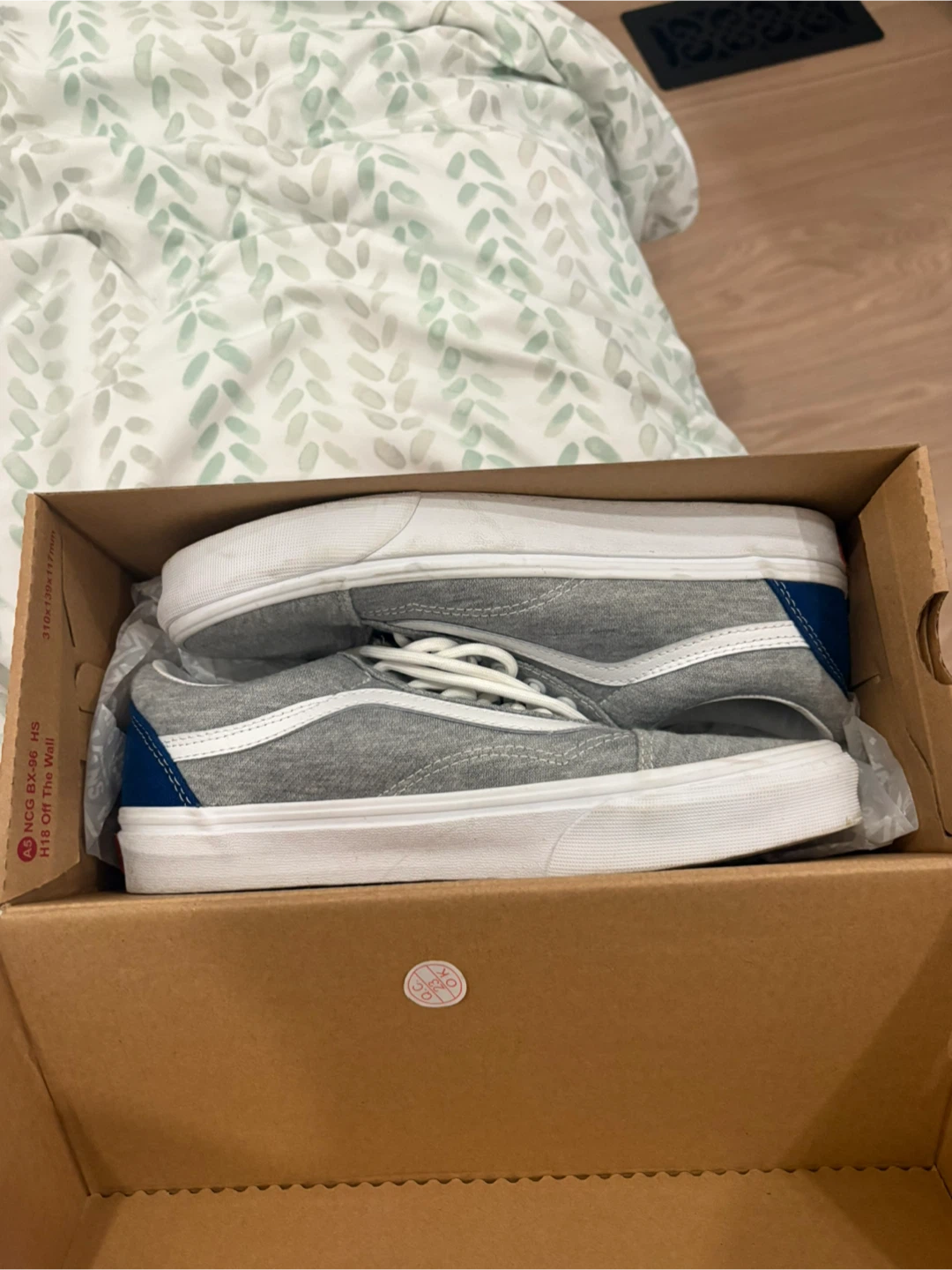 Vans Old Skool Grey Coastal Shoes - Women's Size 9 - photo 2