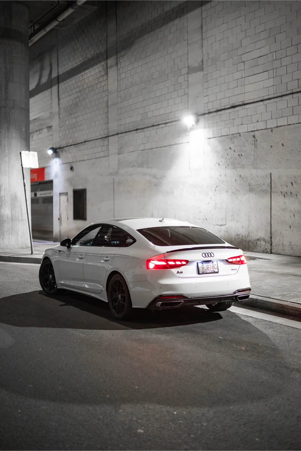 White Audi A5 Sportback - photo 2