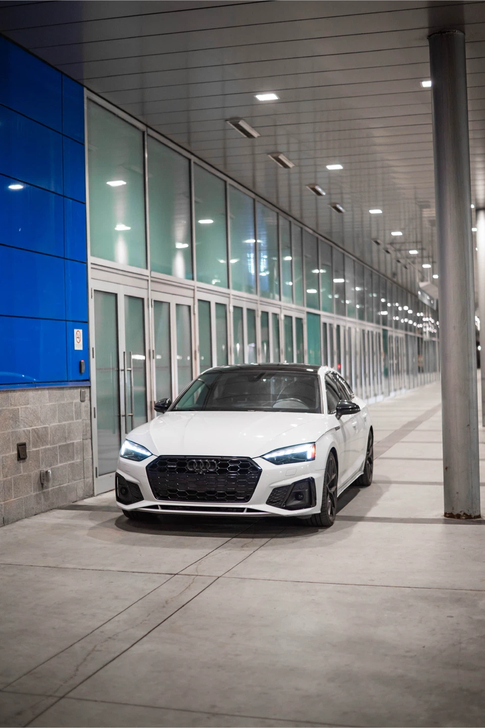White Audi A5 Sportback - photo 3