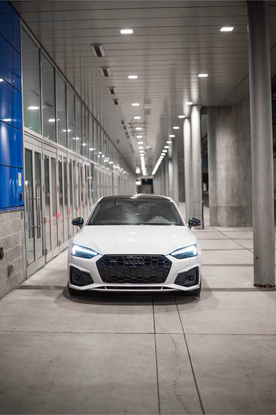 White Audi A5 Sportback - photo 4