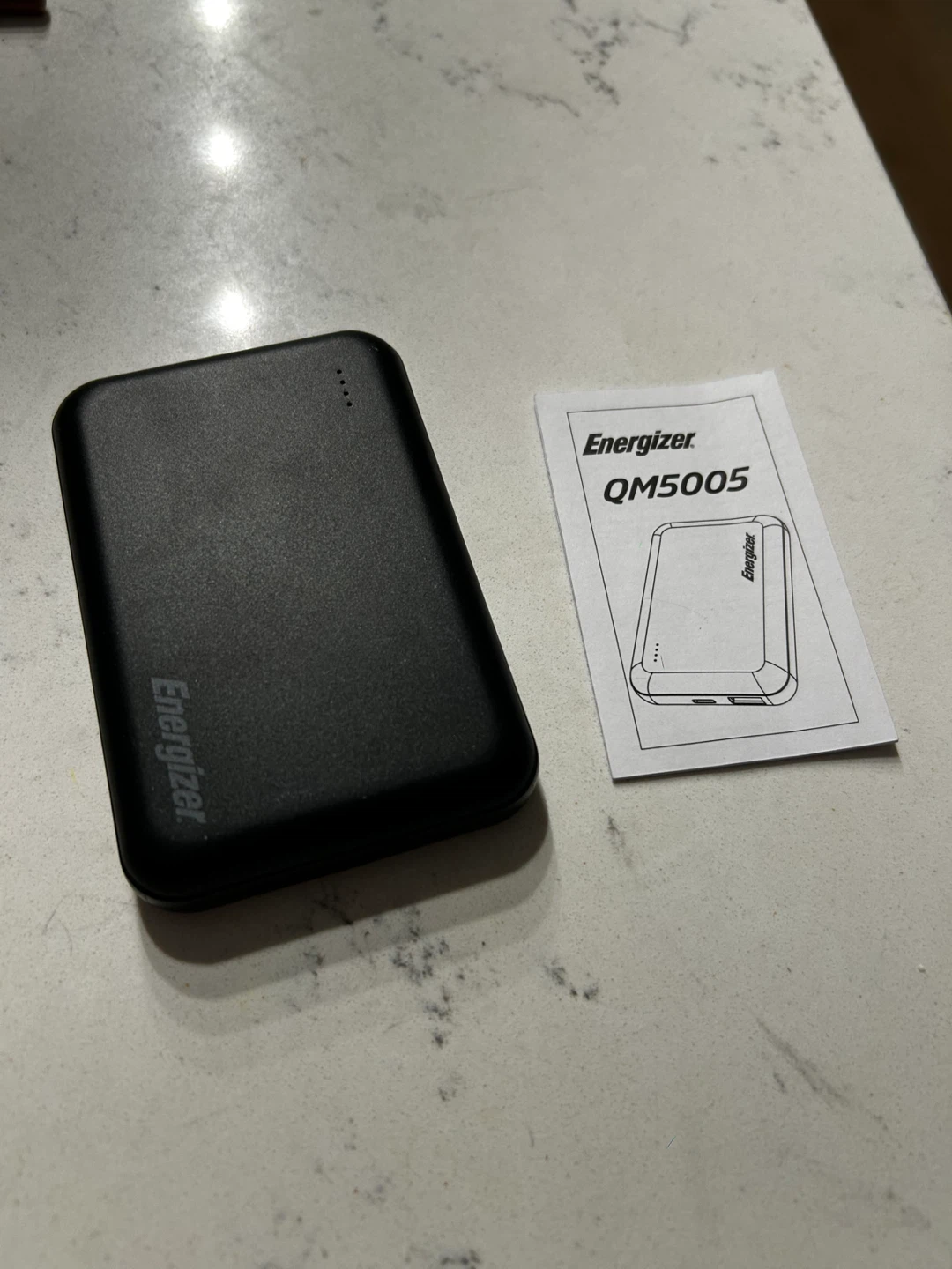 Energizer 5000mAh wireless powerbank
