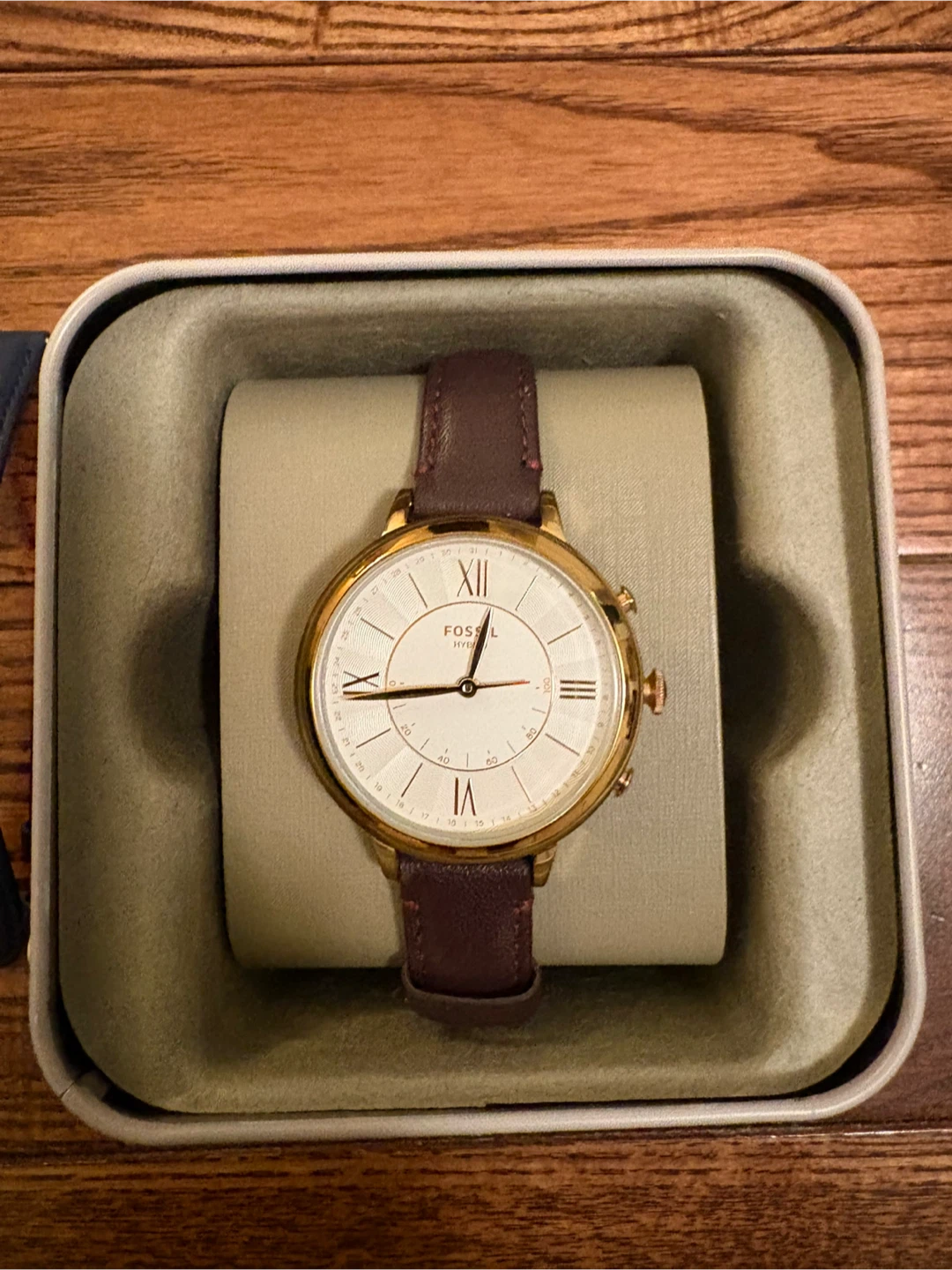 Fossil Hybrid Smartwatch Jacqueline Brown leather