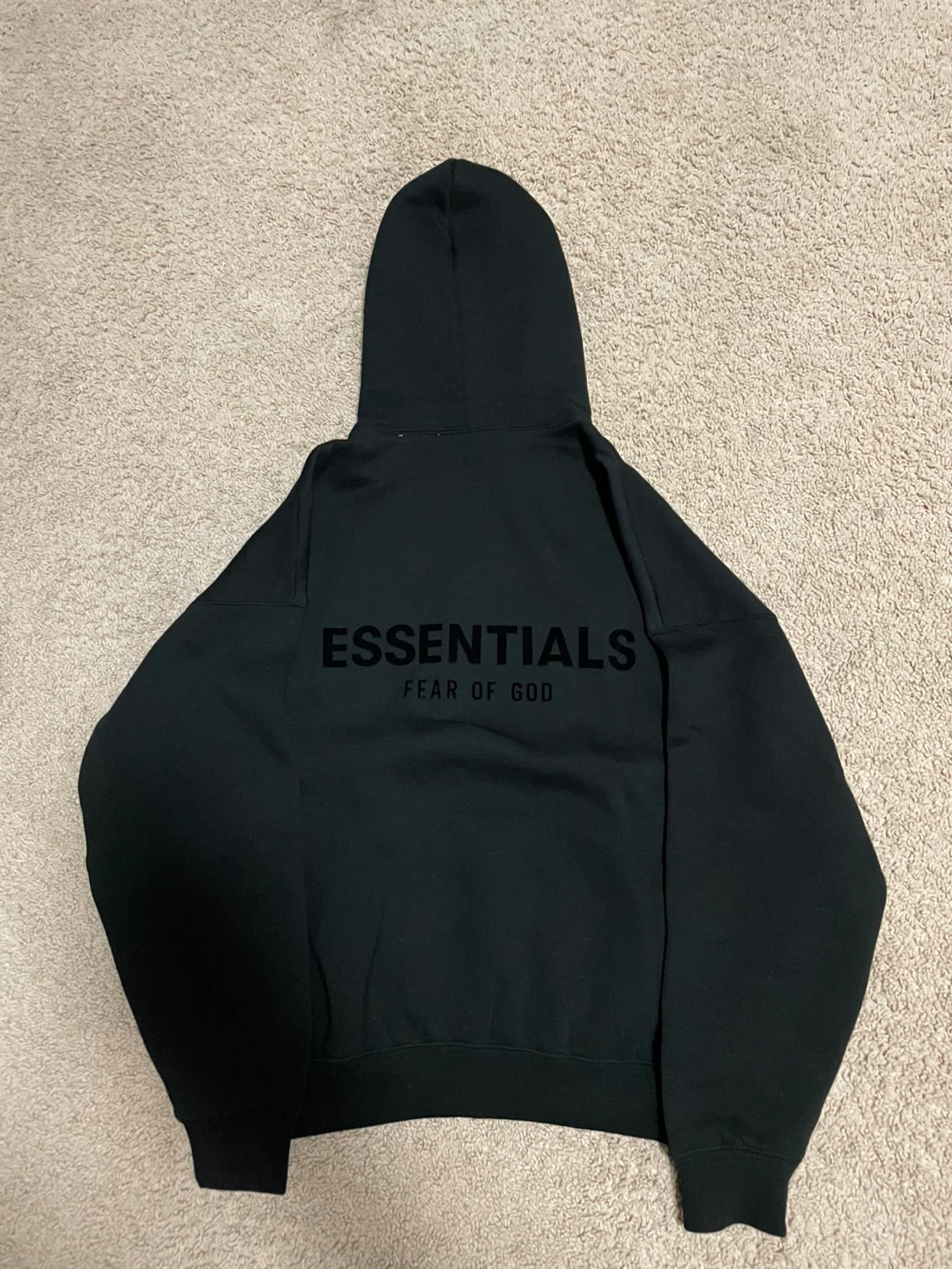 Black ESSENTIALS FOG Hoodie - photo 2