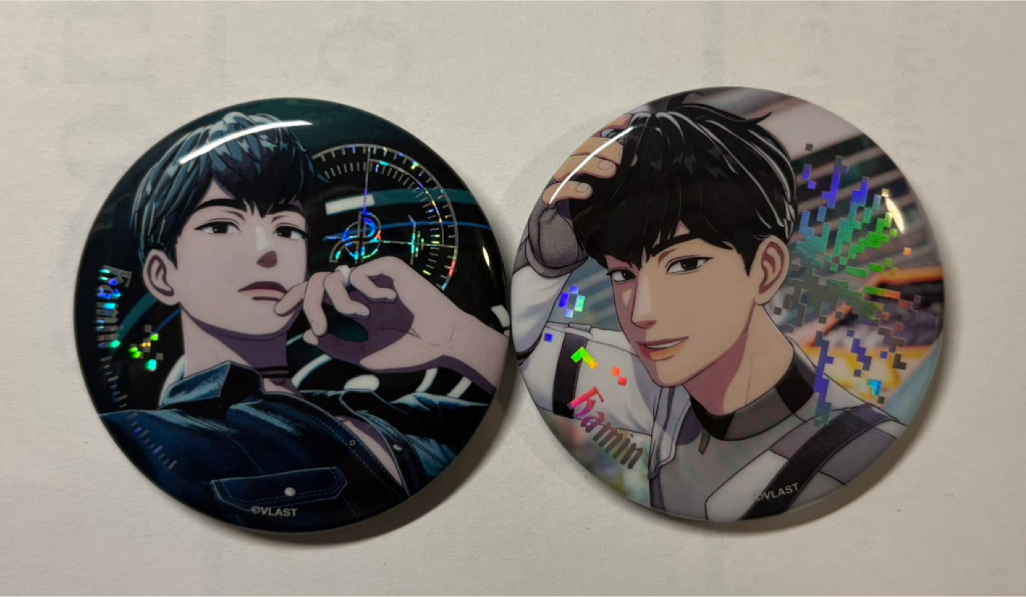 K-pop - Plave (Hamin Badges)