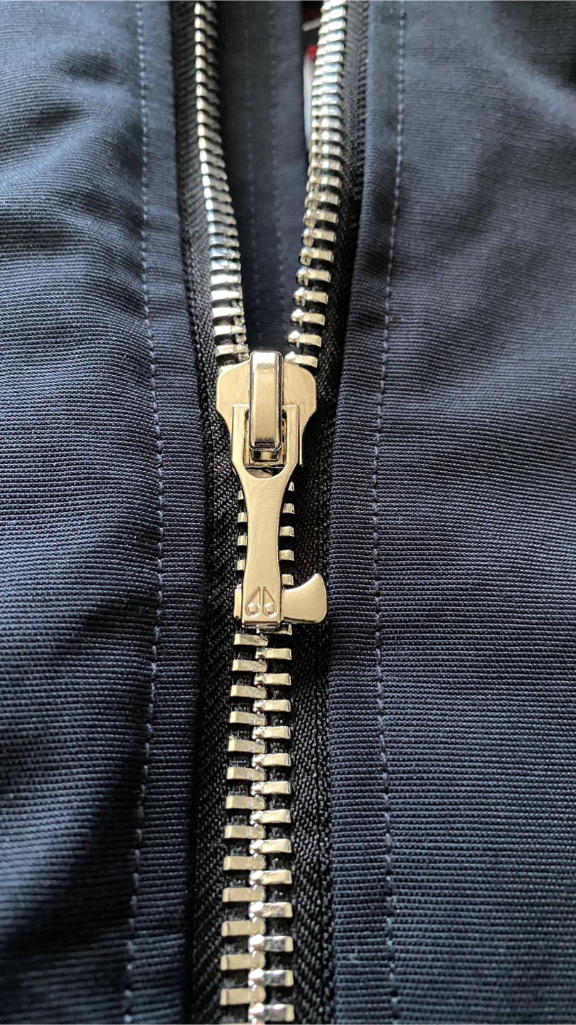 Moose Knuckles Down Filled Winter Jacket - Navy - photo 4