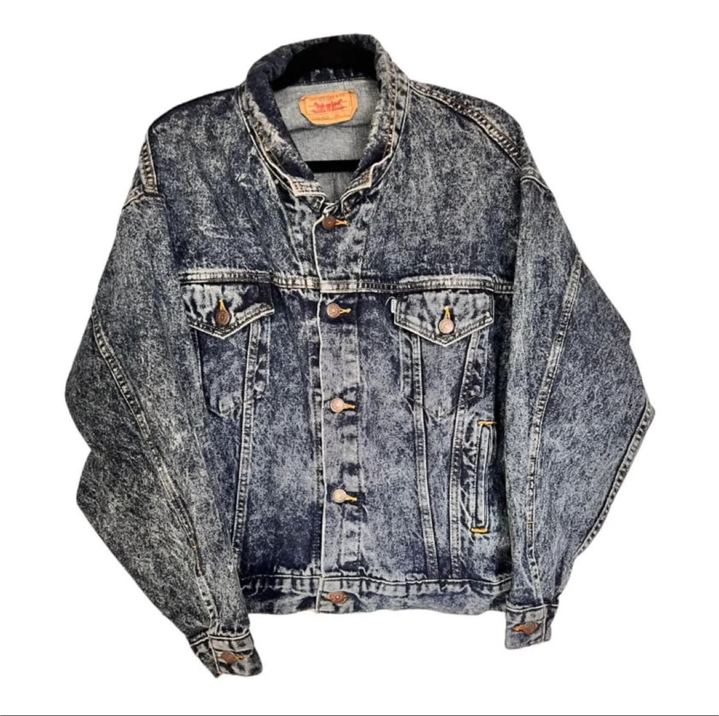 Vintage Levi's Acid Wash Denim Jacket