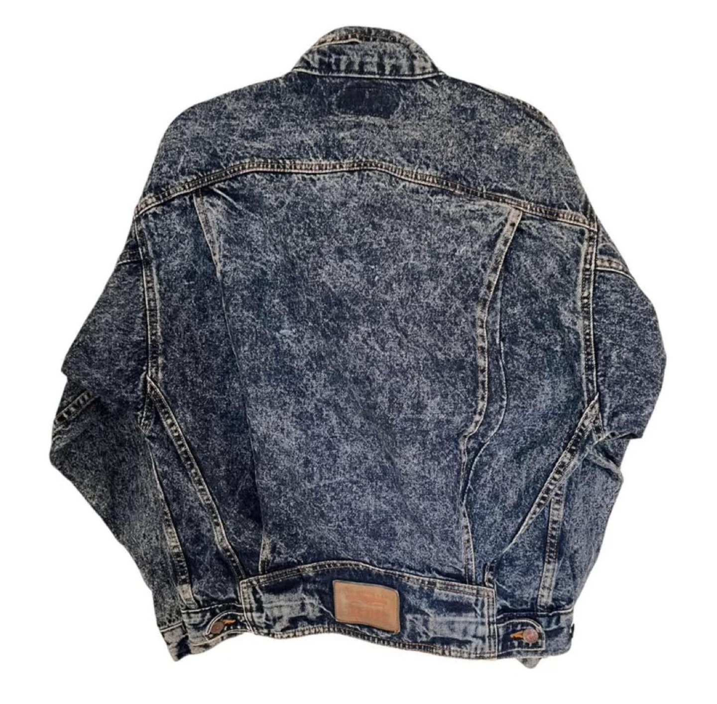 Vintage Levi's Acid Wash Denim Jacket - photo 2