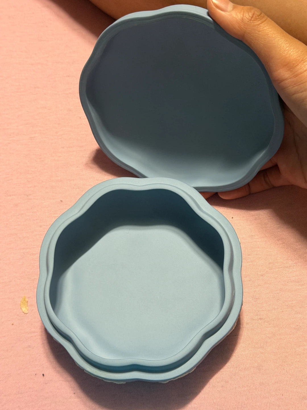 Blue Wedgwood Jasperware Trinket Box! - photo 3