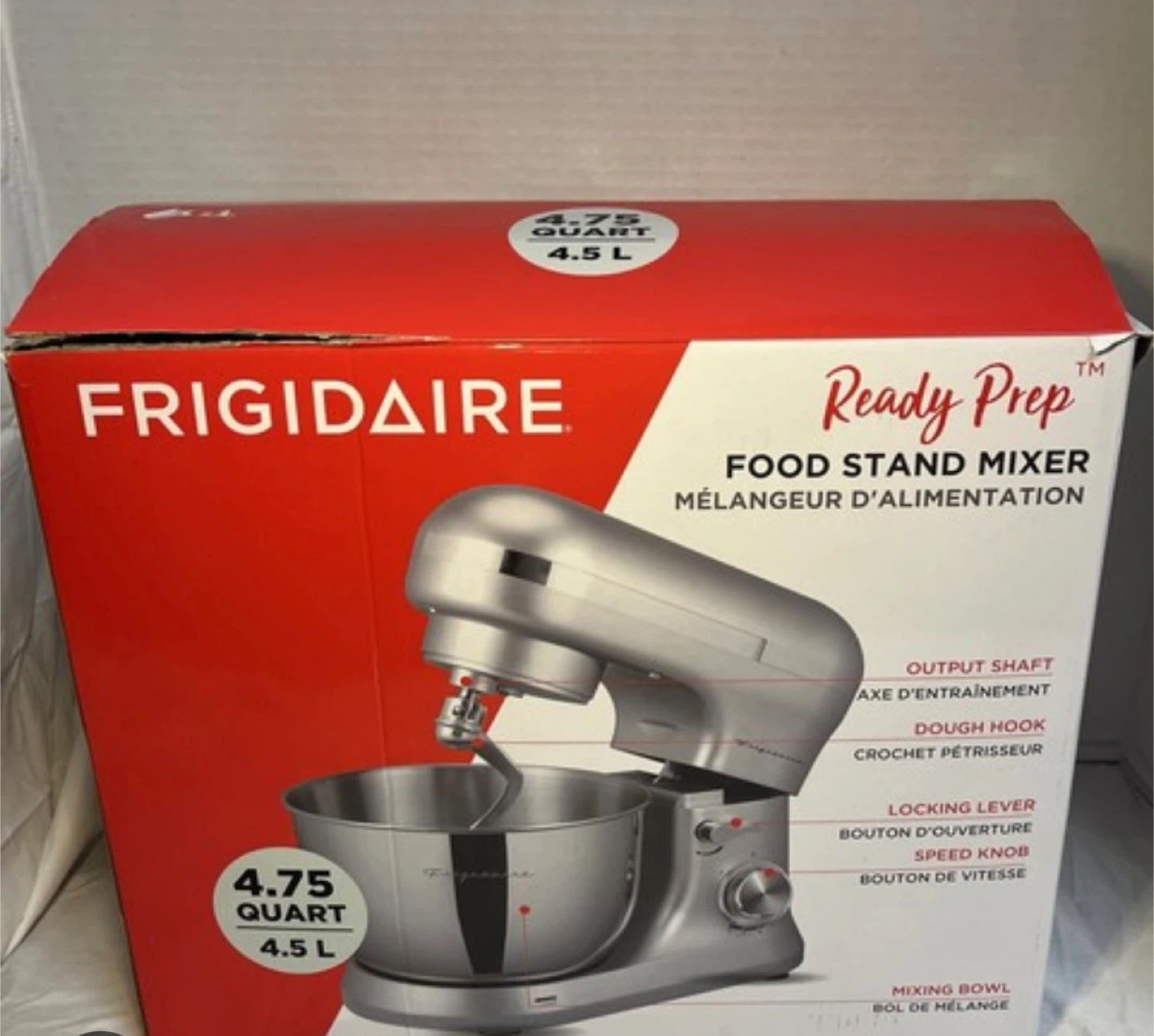 Frigidaire Ready Prep Food Stand Mixer - Silver - photo 2