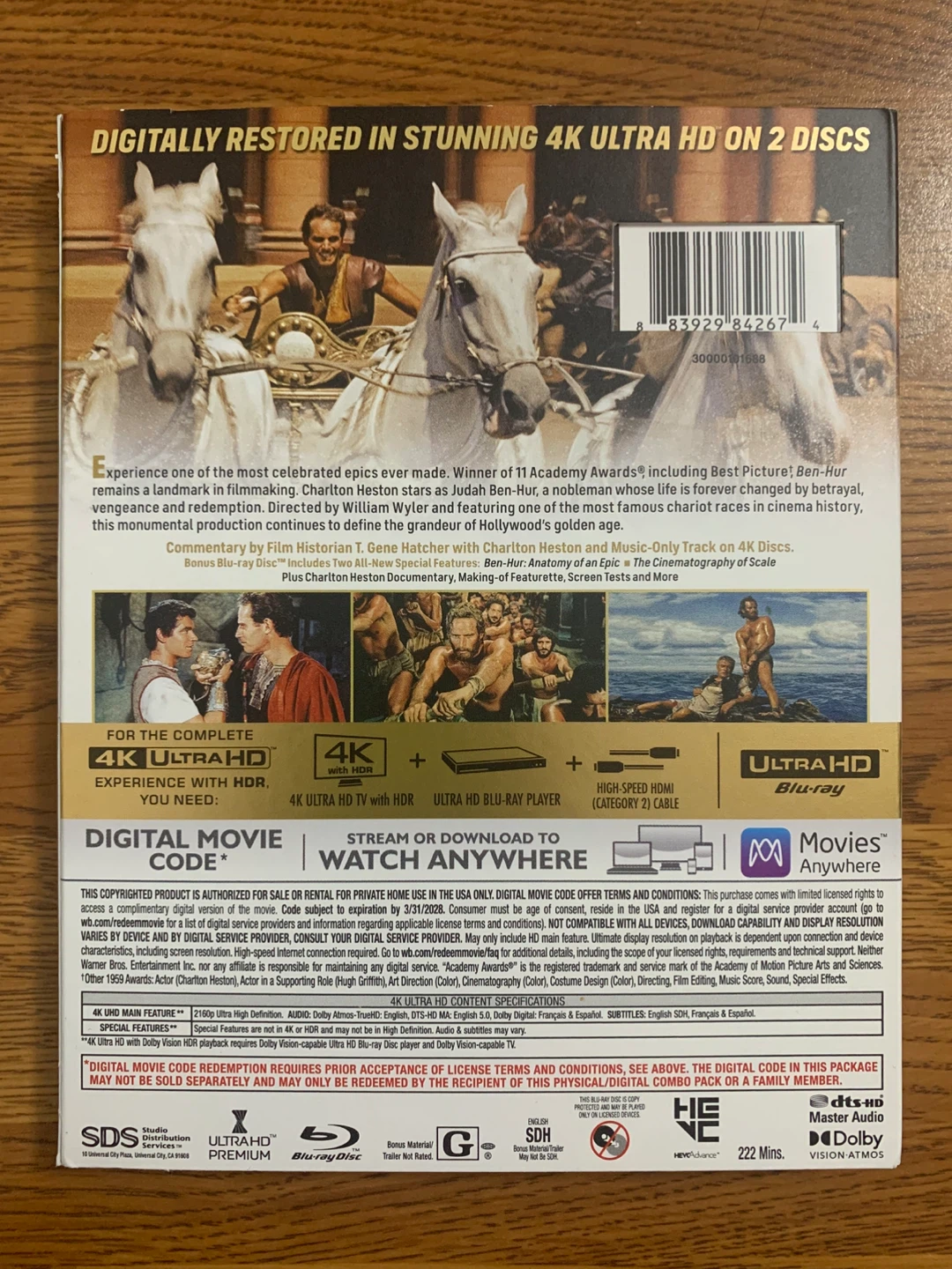 Ben-Hur UHD-BD - photo 2