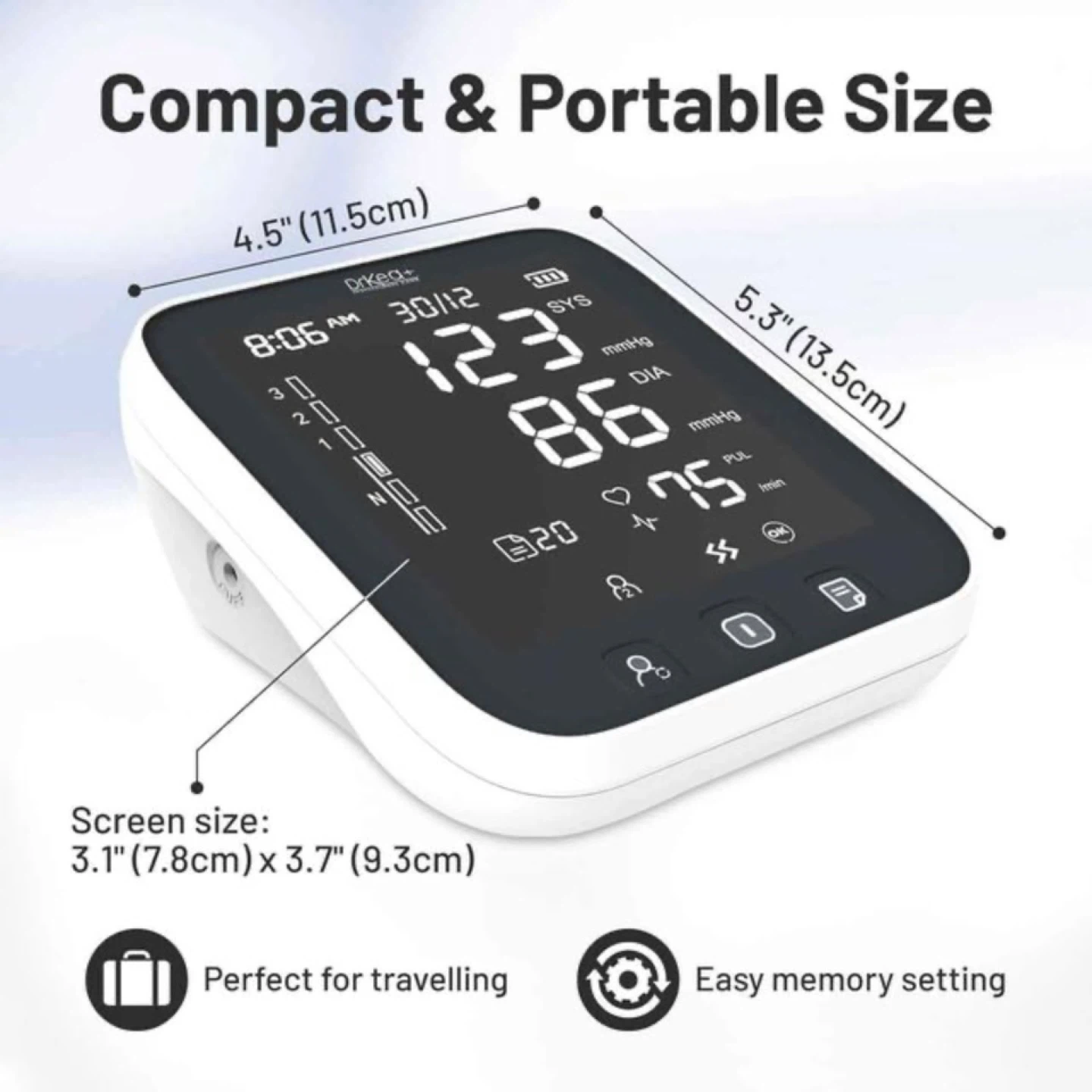 Brand New Automatic Blood Pressure Monitor – Large Cuff - photo 3