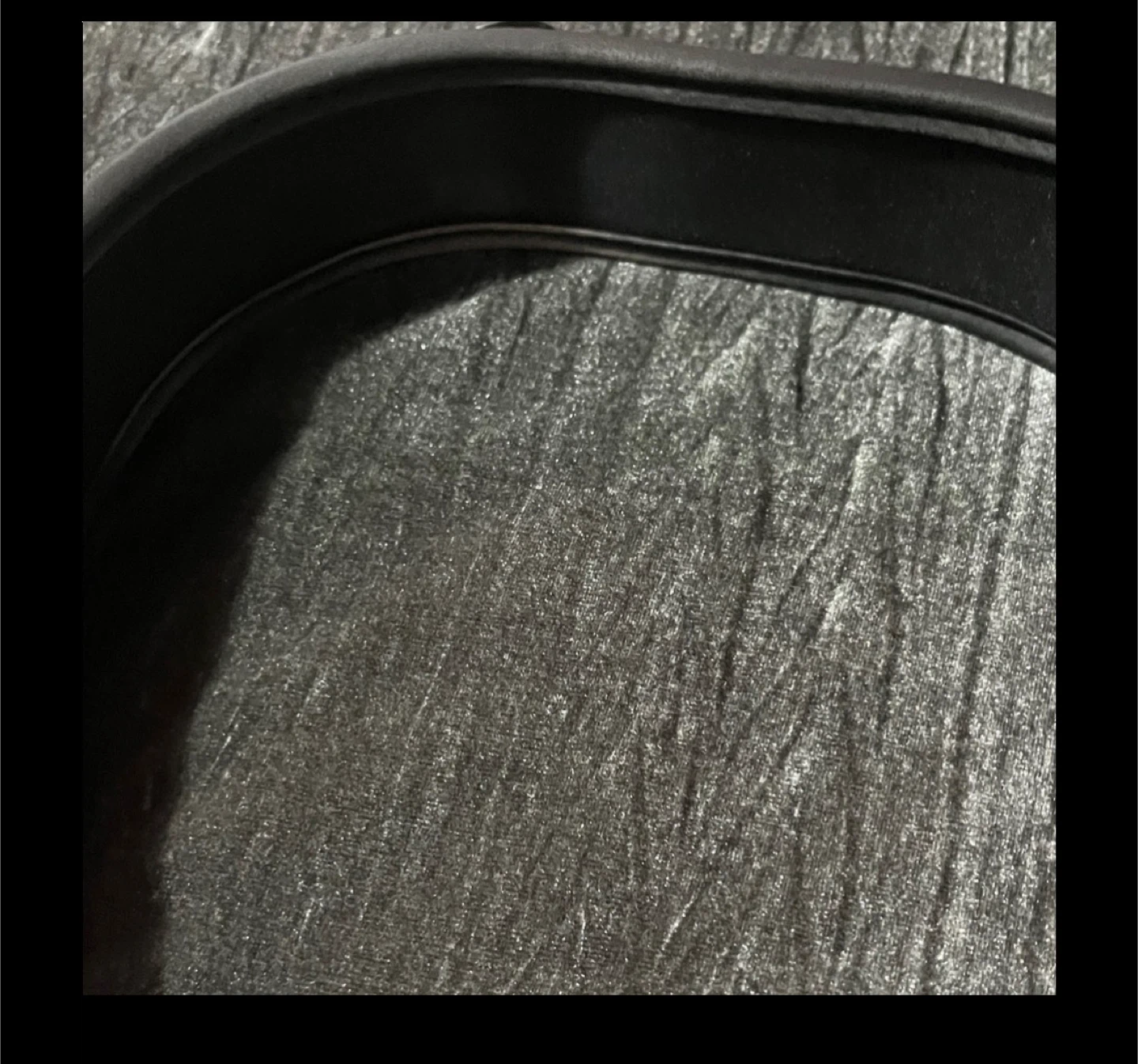 Black Quilted Patent Leather dog Collar - photo 4
