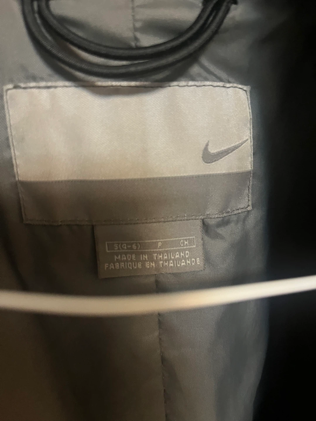 Nike Quilted Jacket - Black - Size S - photo 2