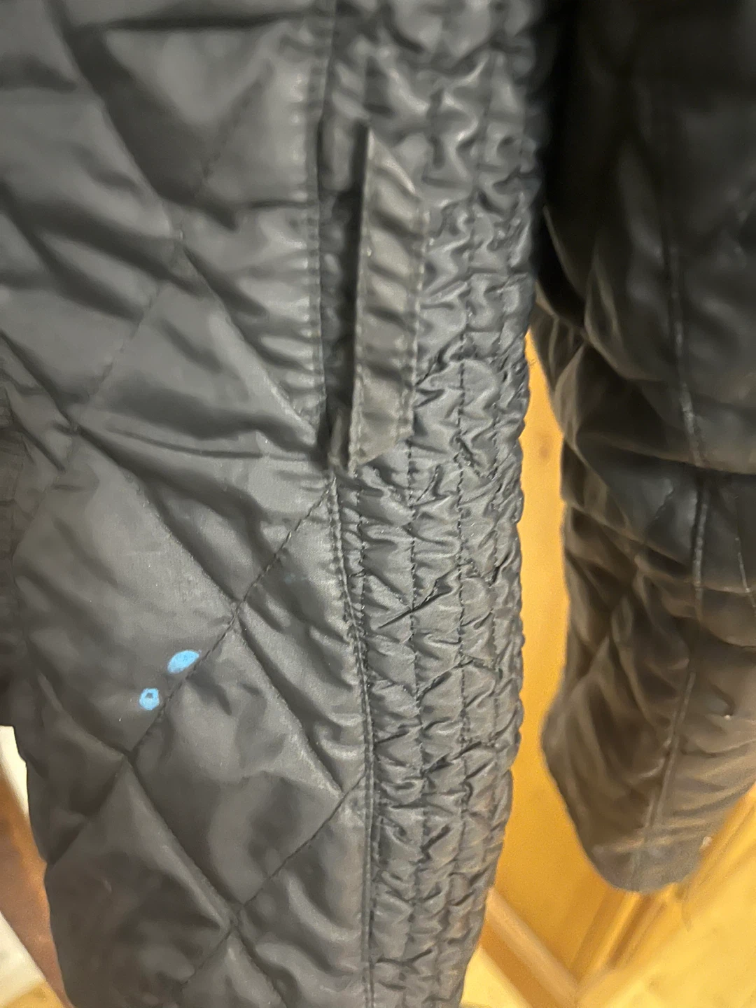 Nike Quilted Jacket - Black - Size S