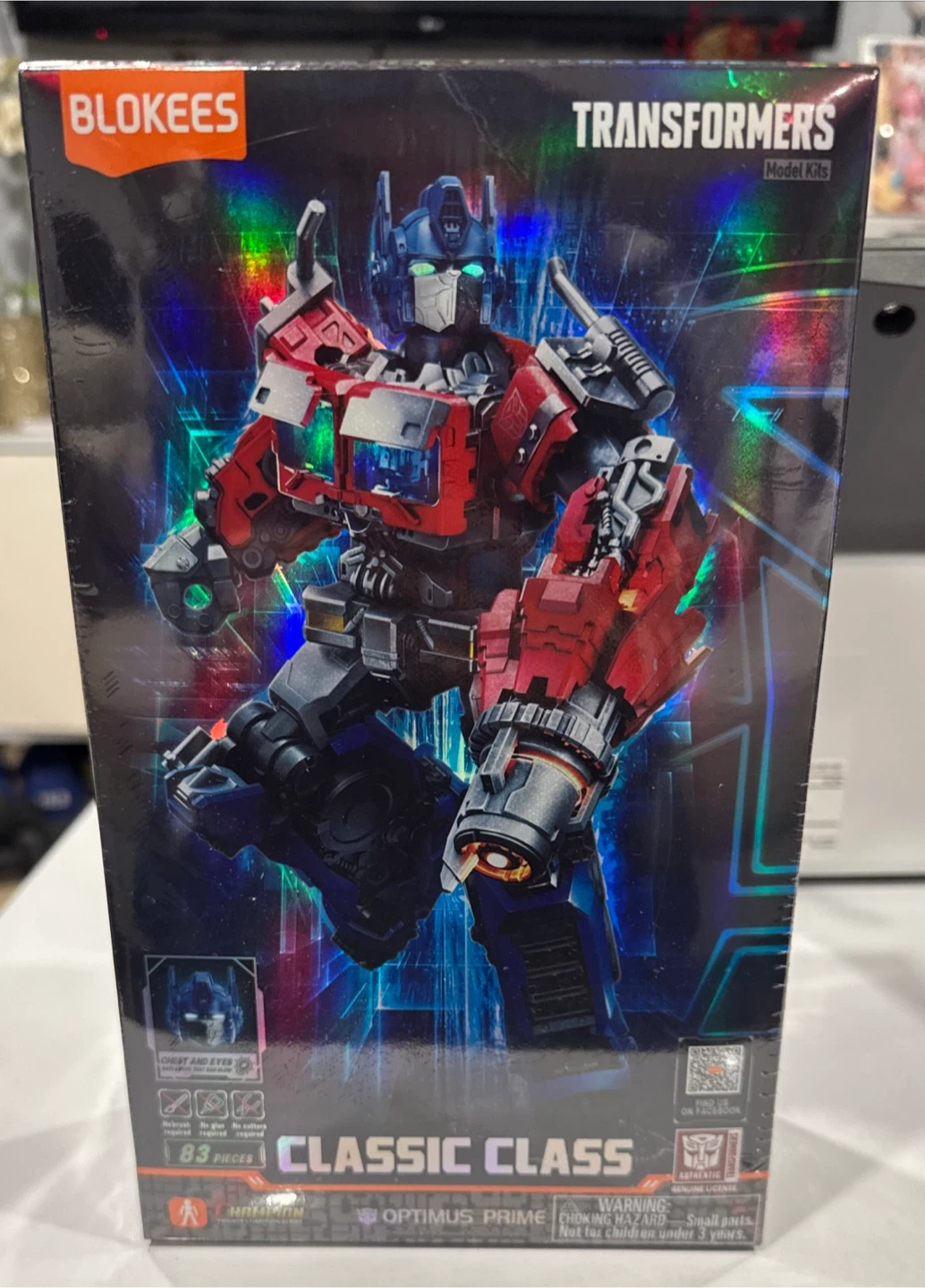 Blokees Transformers Classic Class Optimus Prime Model Kit