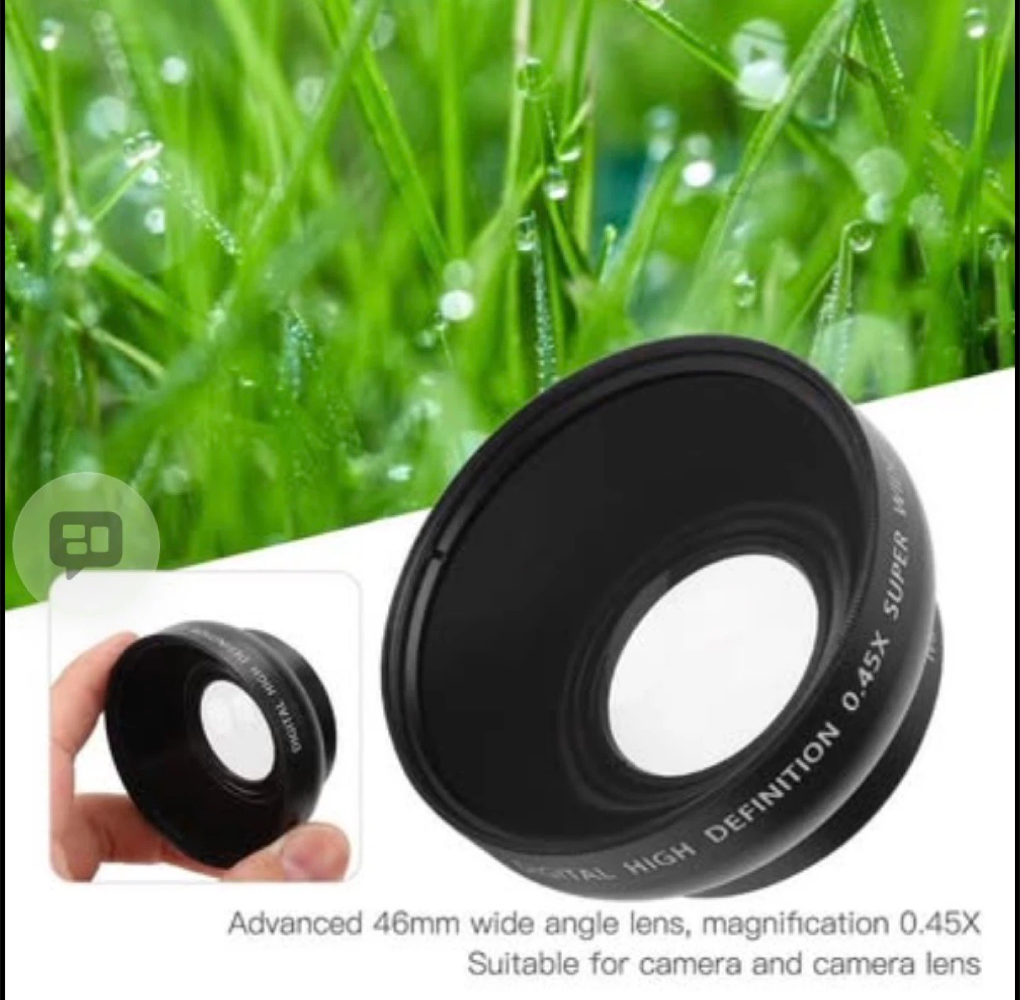 0.45X Super Wide Angle Macro Lens - photo 3