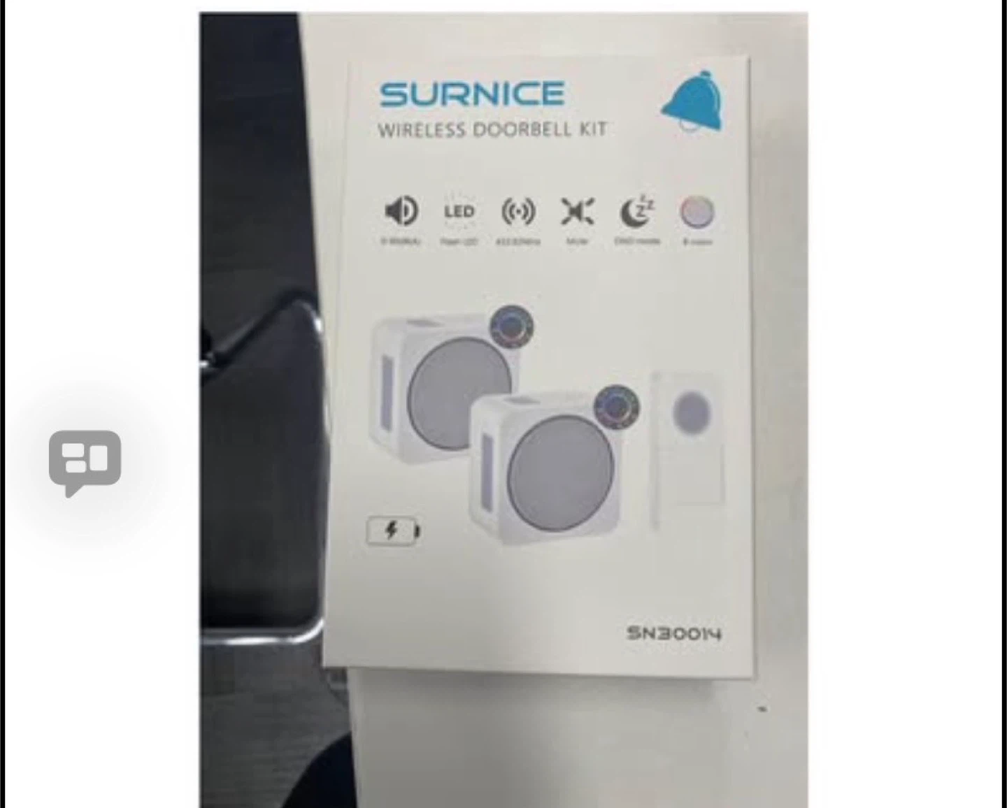 SURNICE Wireless Doorbell Kit SN30014