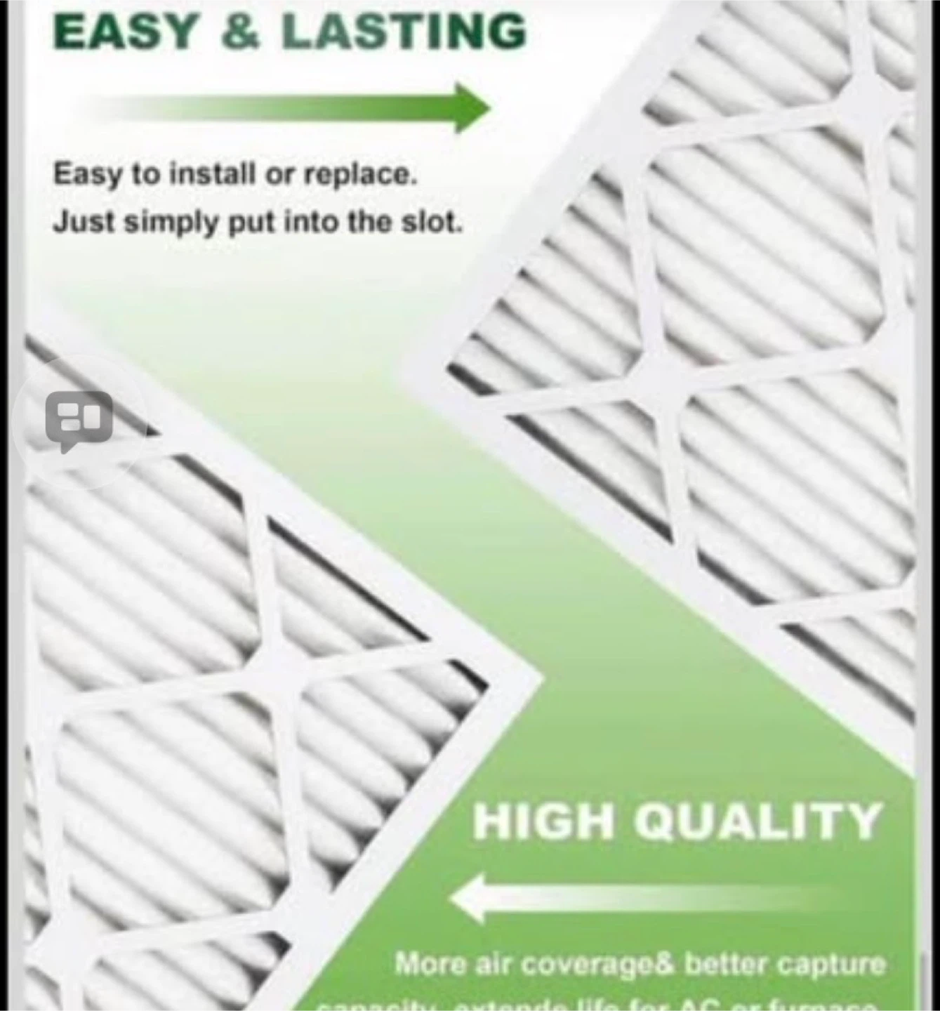 BOOGUAN 20x20x1 Air Filter - MERV 13 - photo 4