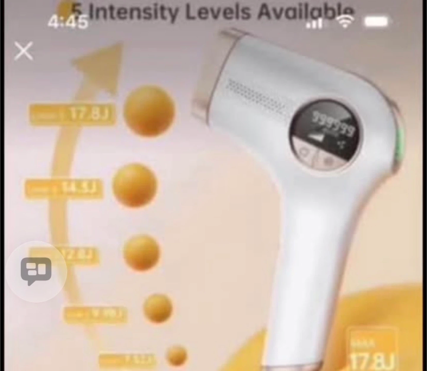 Hair Removal Device - Auto/Manual Modes - photo 3