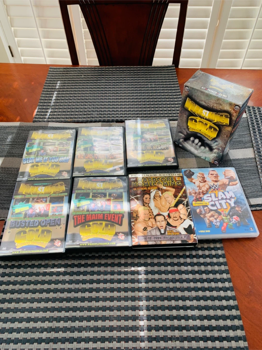 Lot of Wrestling DVD Movies for $20 - photo 2