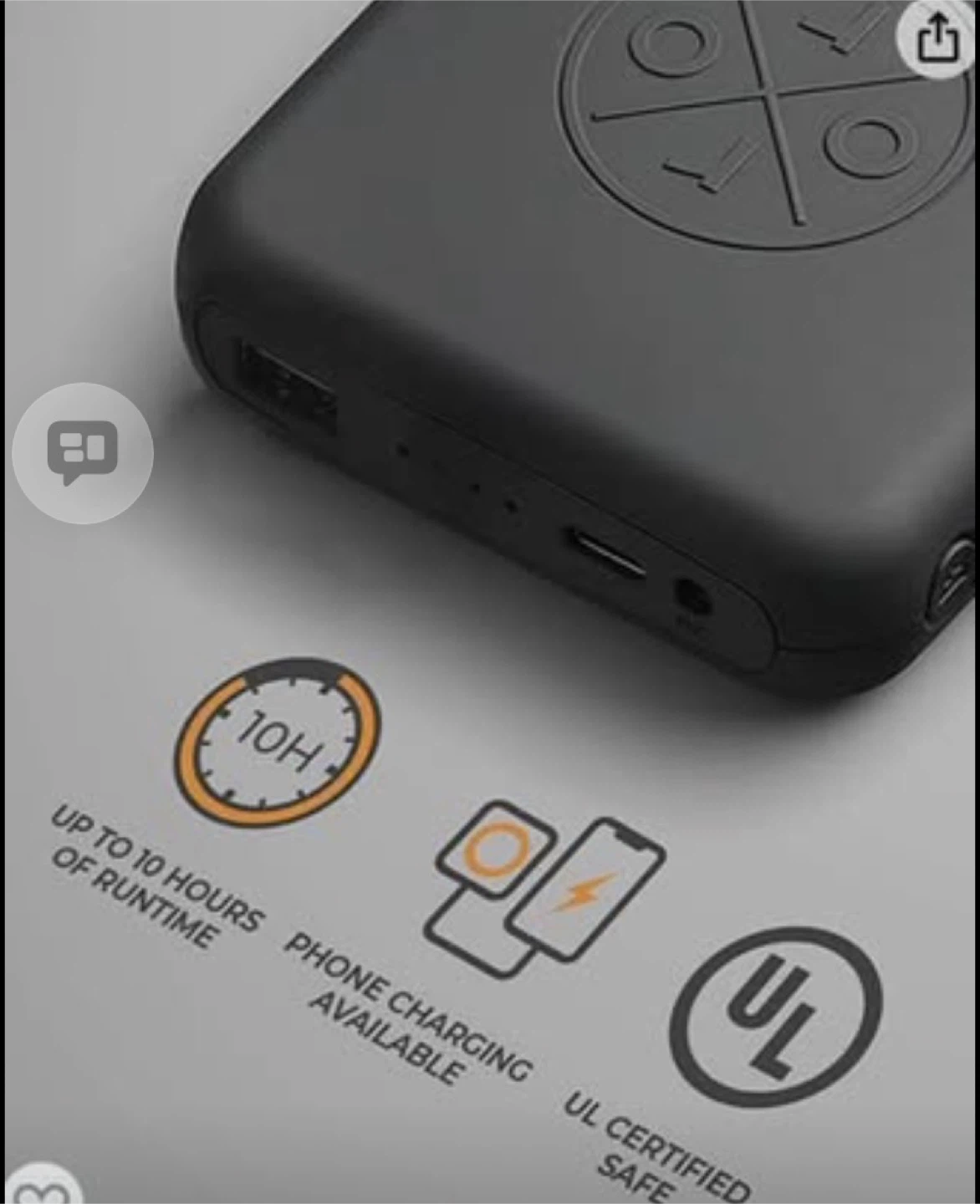 Ororo Heated Apparel Battery Charger - photo 2