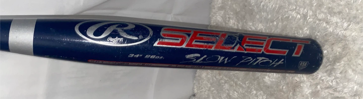 Rawlings Select Slow pitch Bat - photo 3