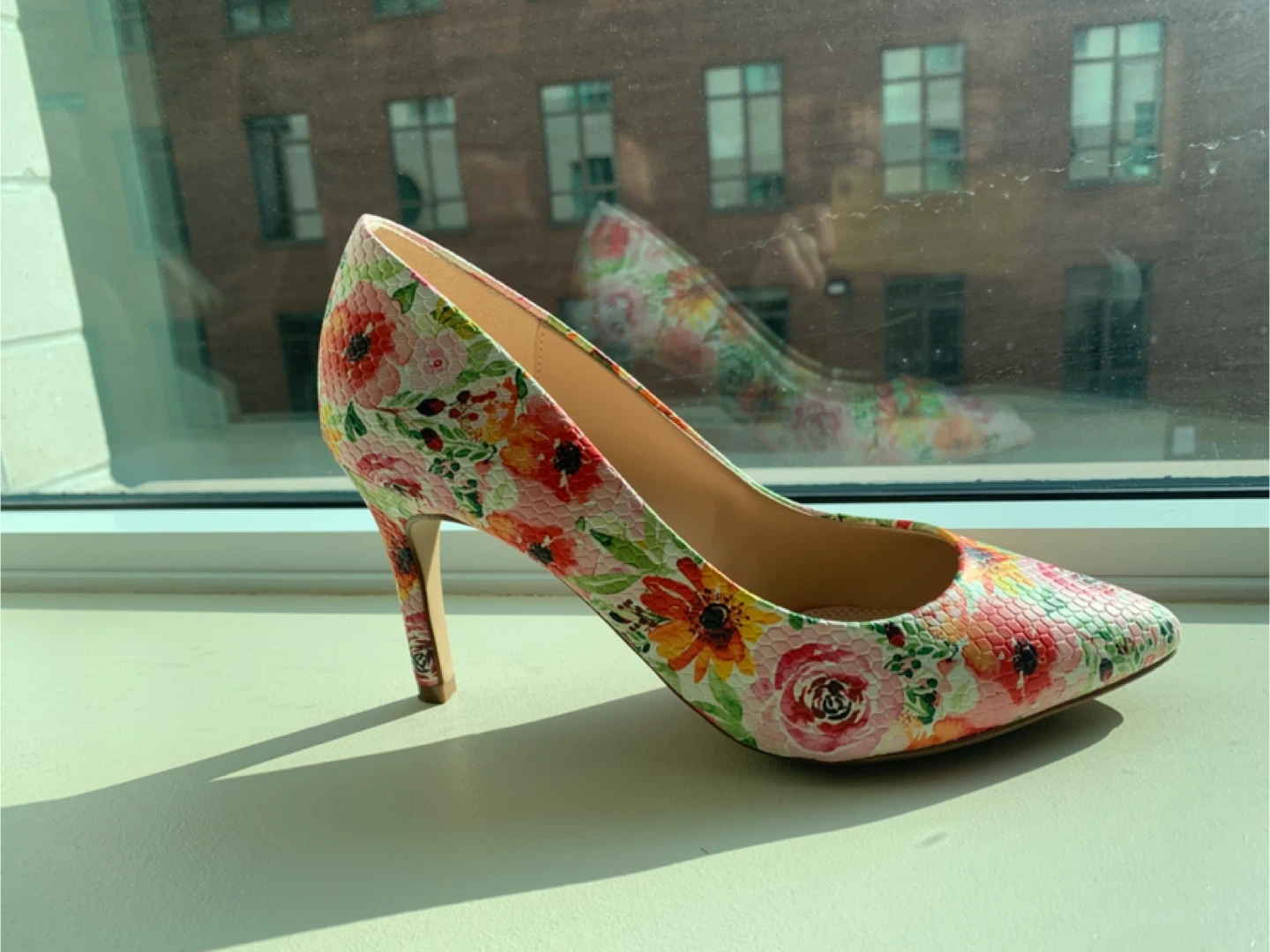 Kelly & Katie Floral Print Heels - photo 2