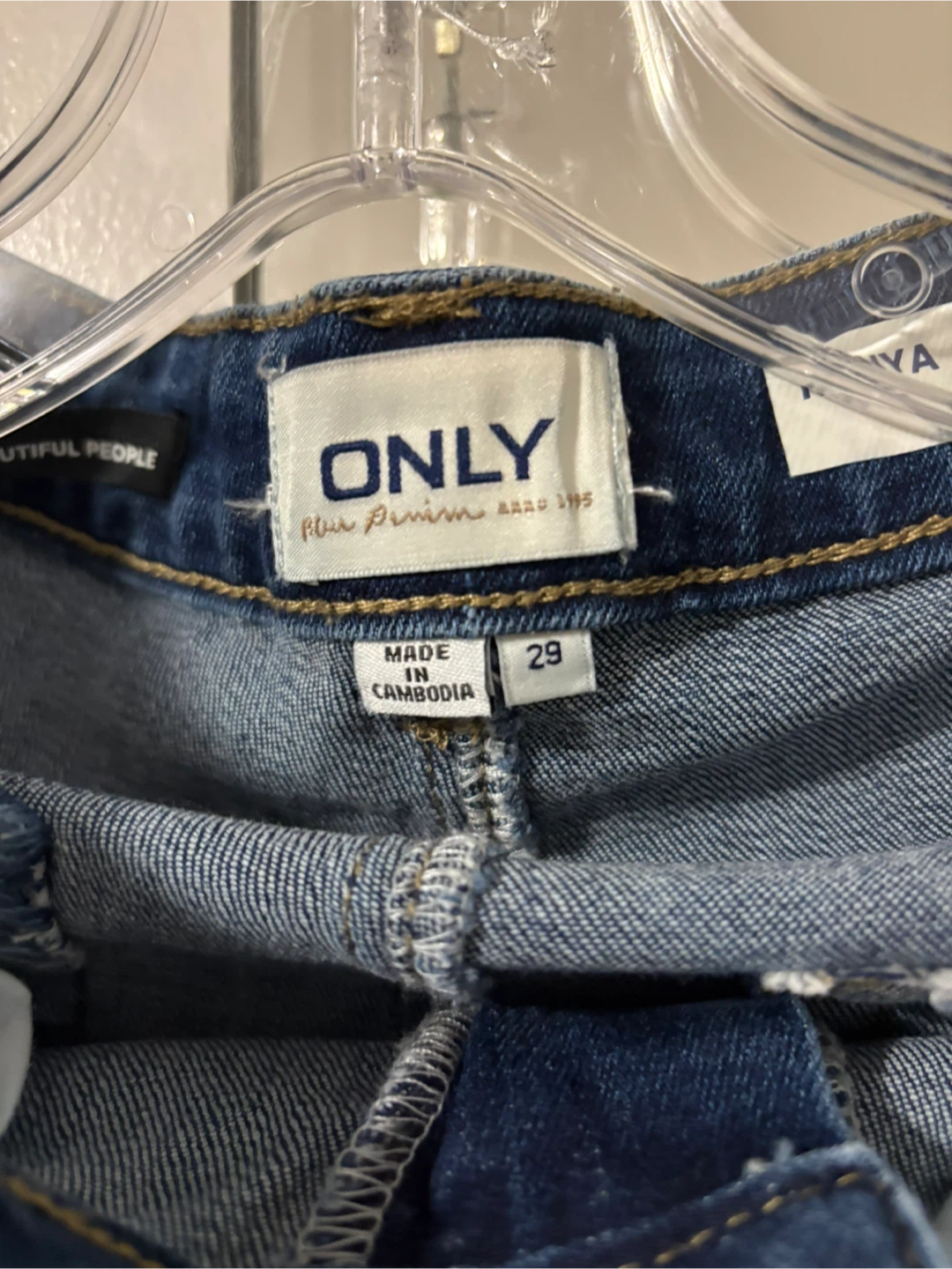 ONLY Women's Blue Denim Jeans Size 29 - photo 5