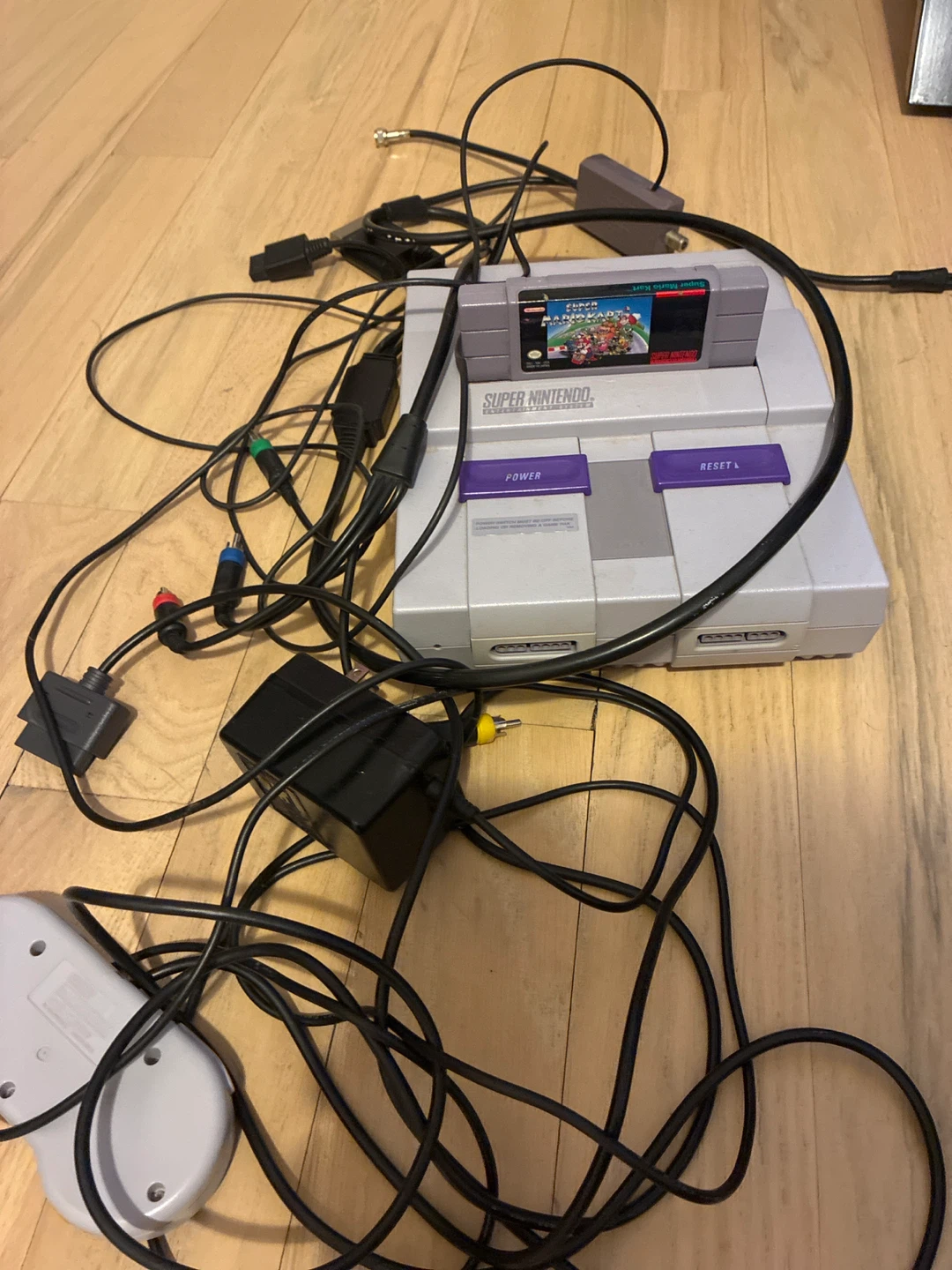 🥕Nintendo Super NES Console with Games and Accessories - photo 2