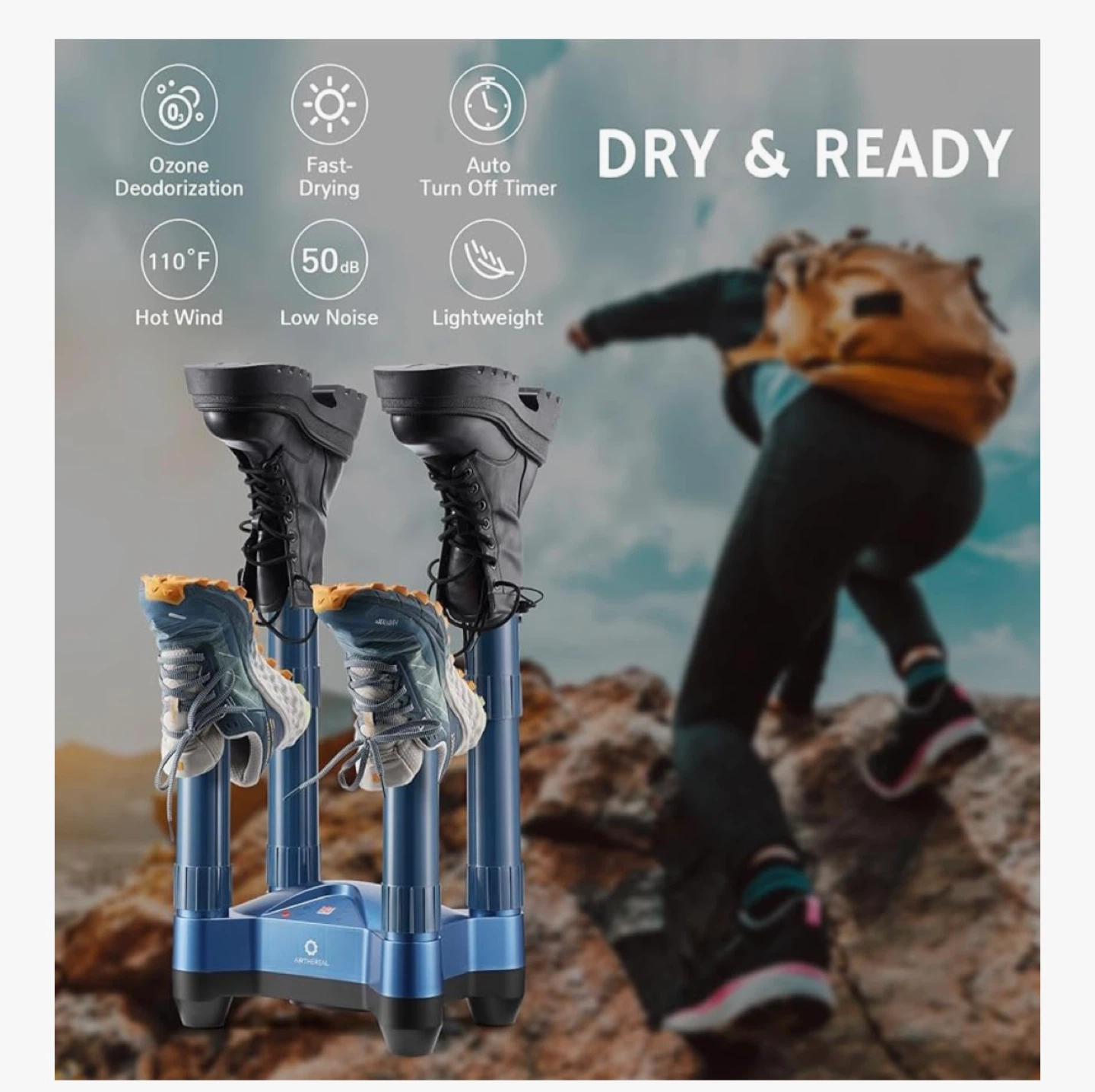 AIRTHEREAL SD20 Boot Dryer and Shoe Warmer - photo 5