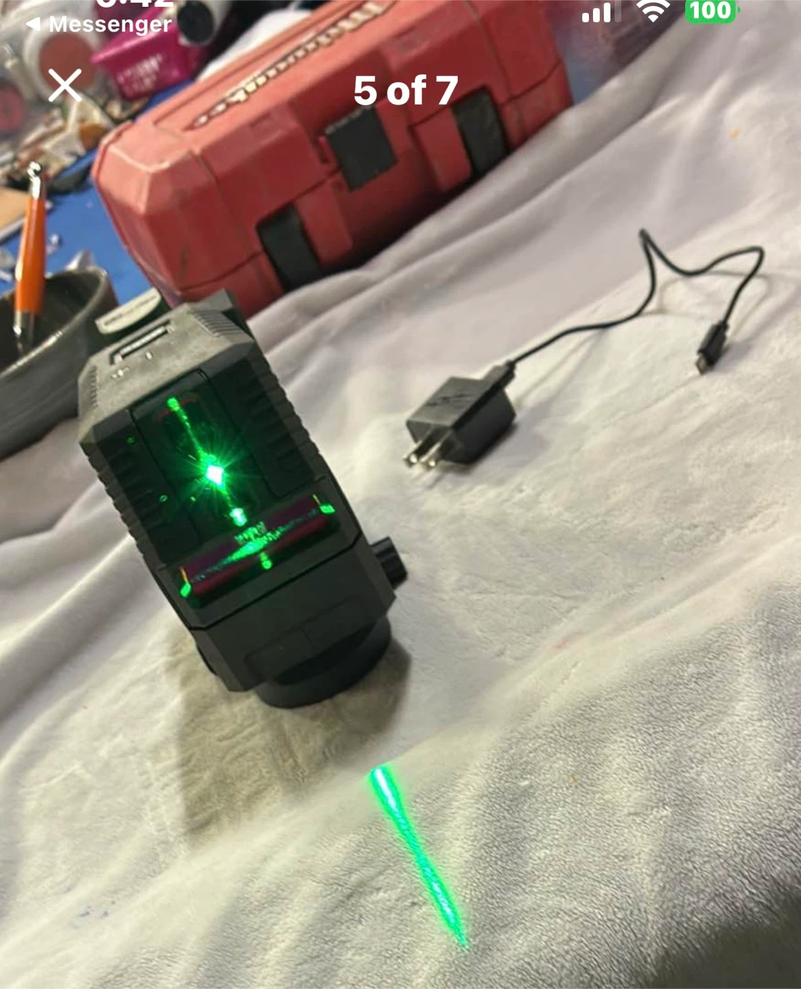 Milwaukee Cross Line Laser Level Green - photo 4